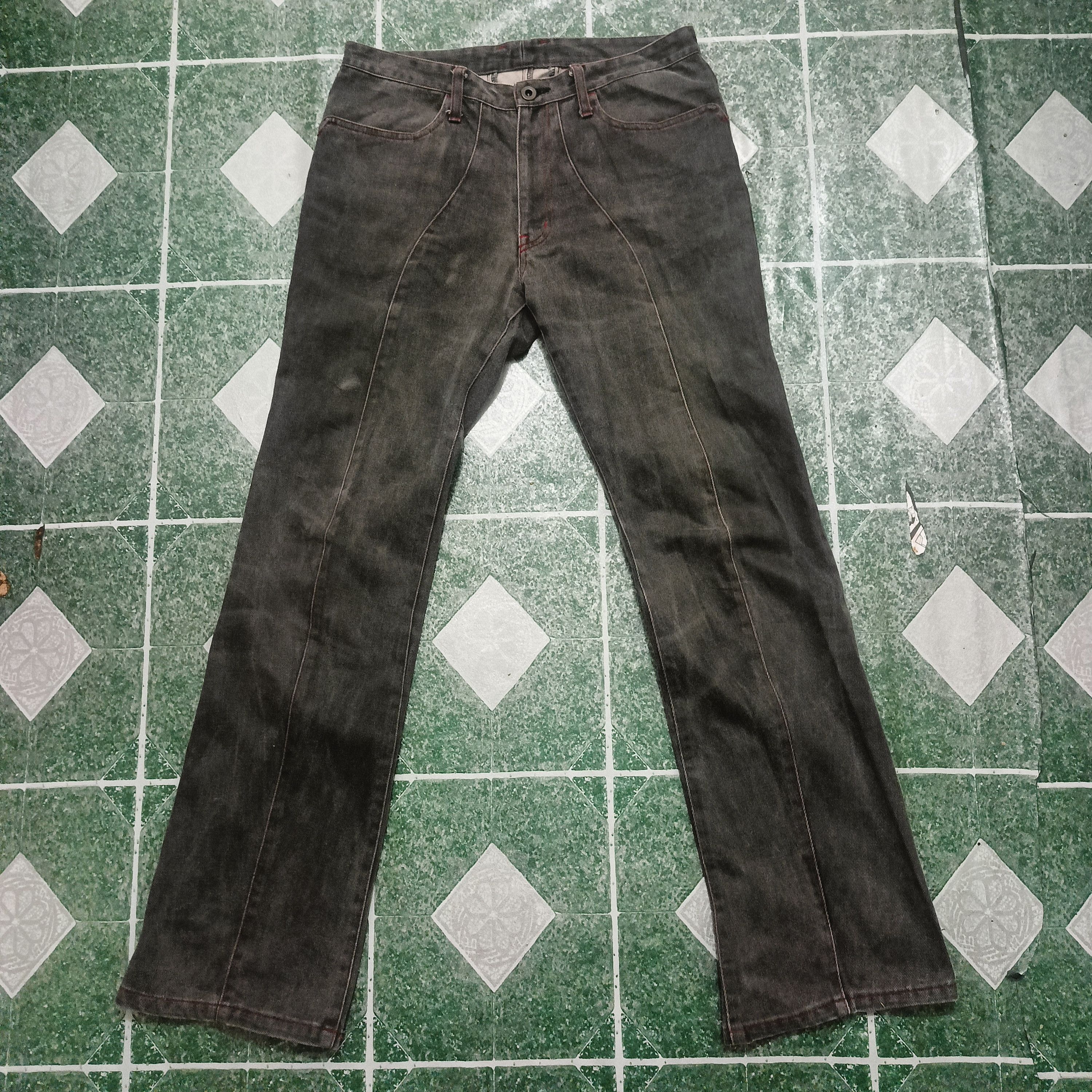 Who Decides War Japanese Difference Rupert Flared Jeans Distressed Jeans Size US 31 - 1 Thumbnail