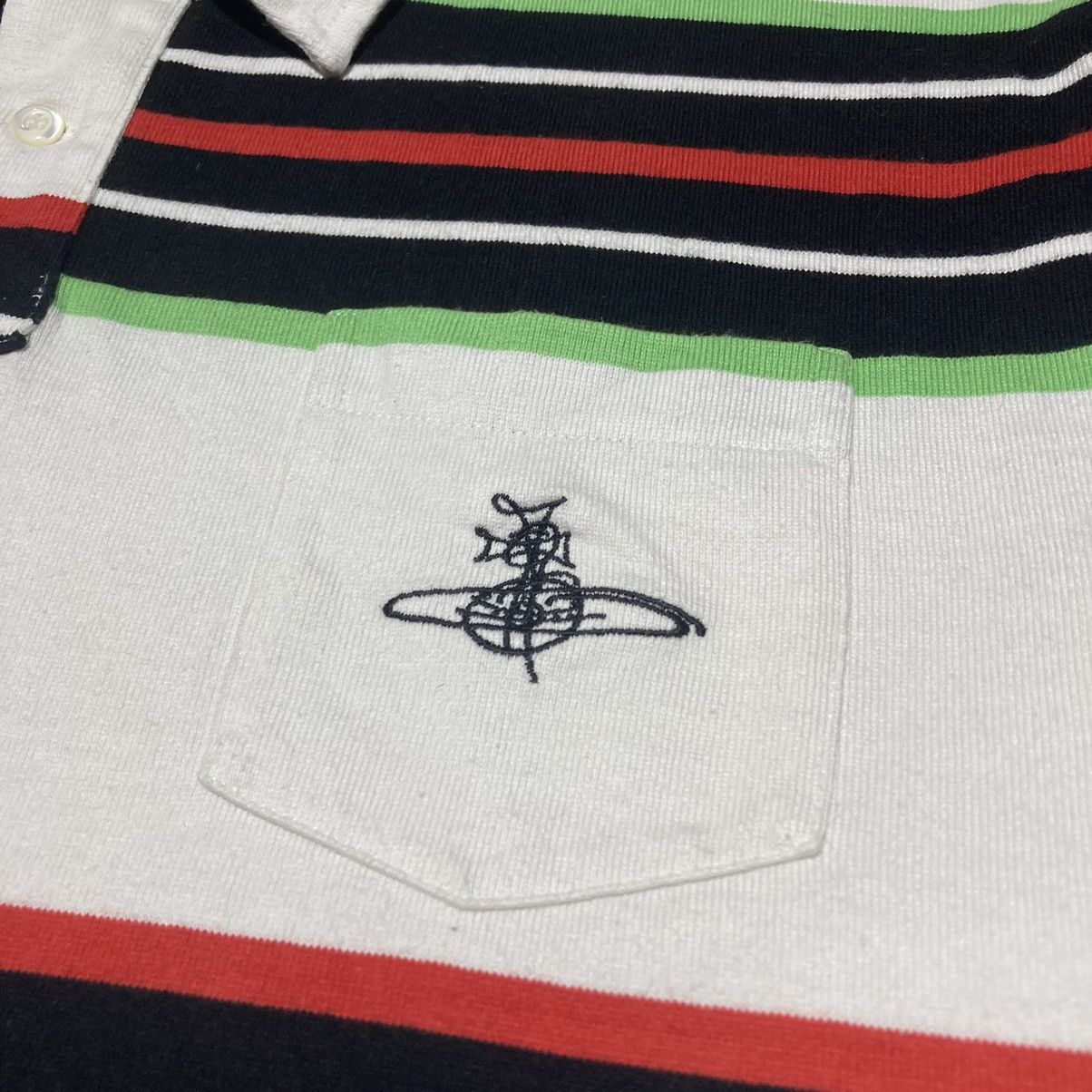Vivienne Westwood Vivienne Westwood Orb Lobster Polo Shirt Punk Style Size US XXL / EU 58 / 5 - 8 Thumbnail