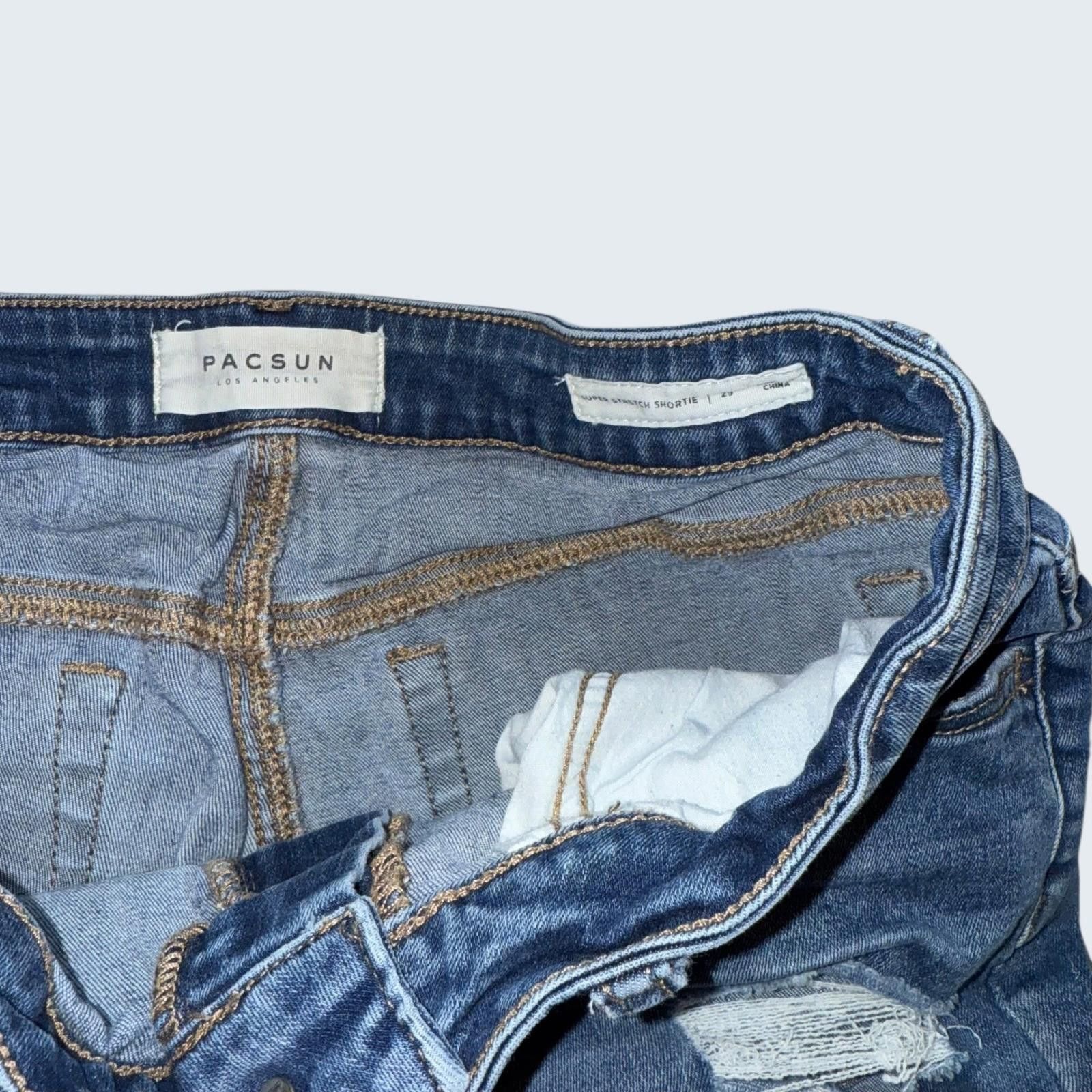 Pacsun PacSun Womens High Rise Super Stretch Shortie Shorts Size 29 Size 29" - 8 Thumbnail