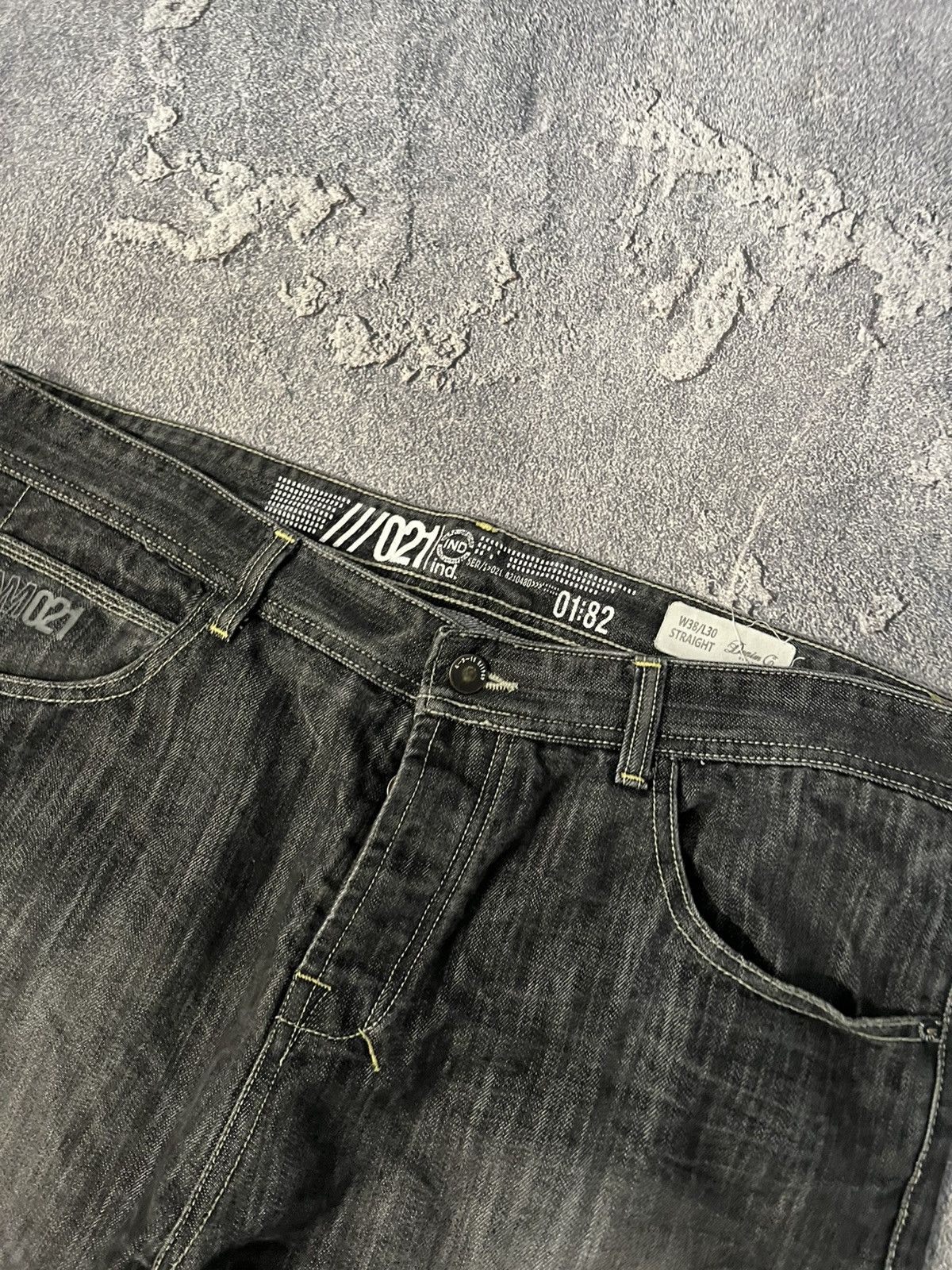 Japanese Brand Underground Retro Wide Leg Swag Jeans Japan Grunge Size US 39 - 6 Thumbnail