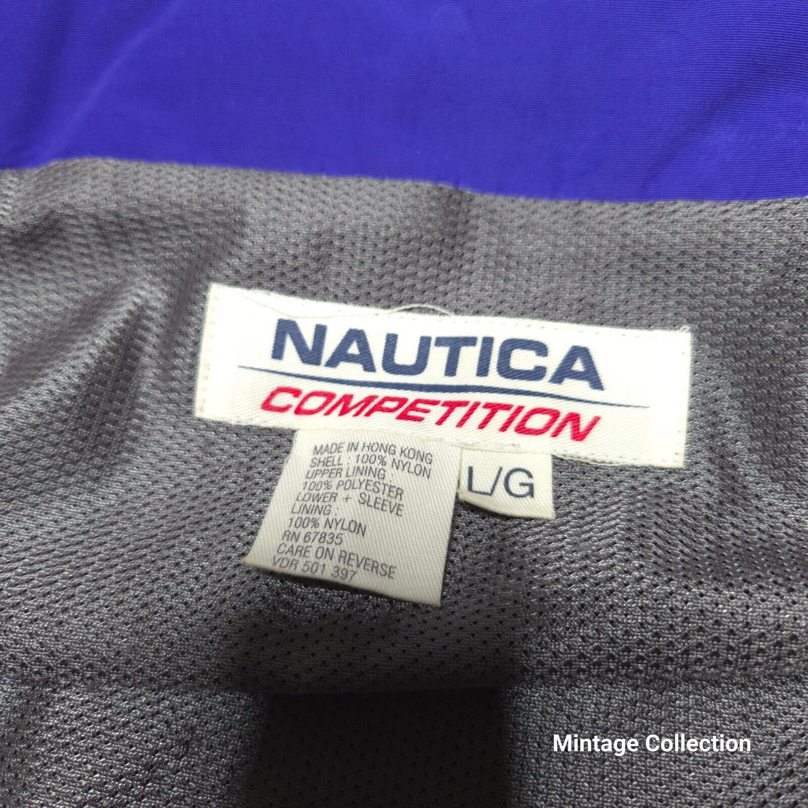 Nautica VINTAGE NAUTICA COMPETITION SNOW SKI FULL ZIP GREEN JACKET L Size US L / EU 52-54 / 3 - 9 Thumbnail