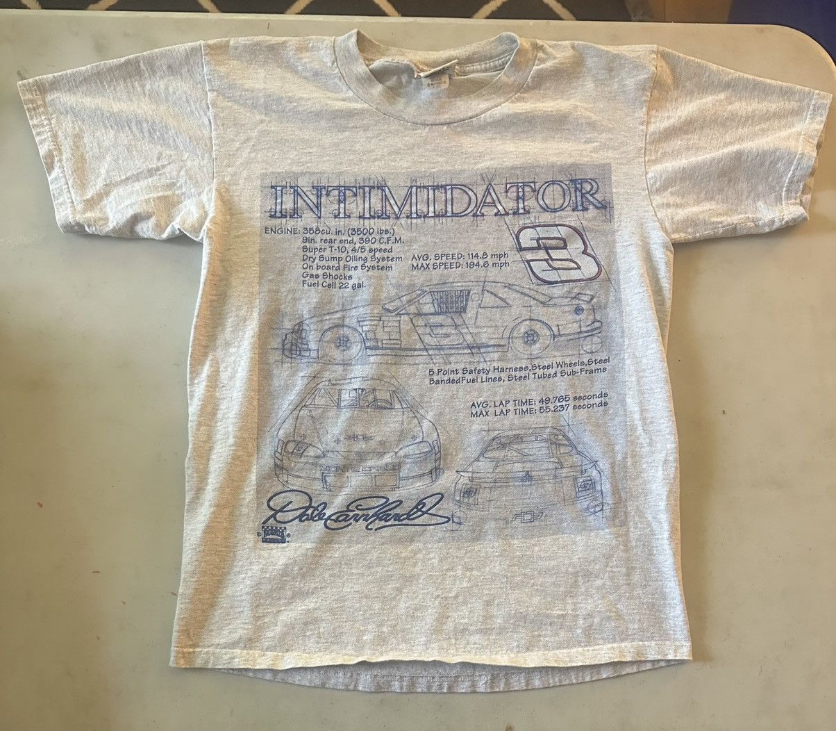 Nutmeg Dale Earnhardt intimidator car specs shirt Size US L / EU 52-54 / 3 - 1 Thumbnail