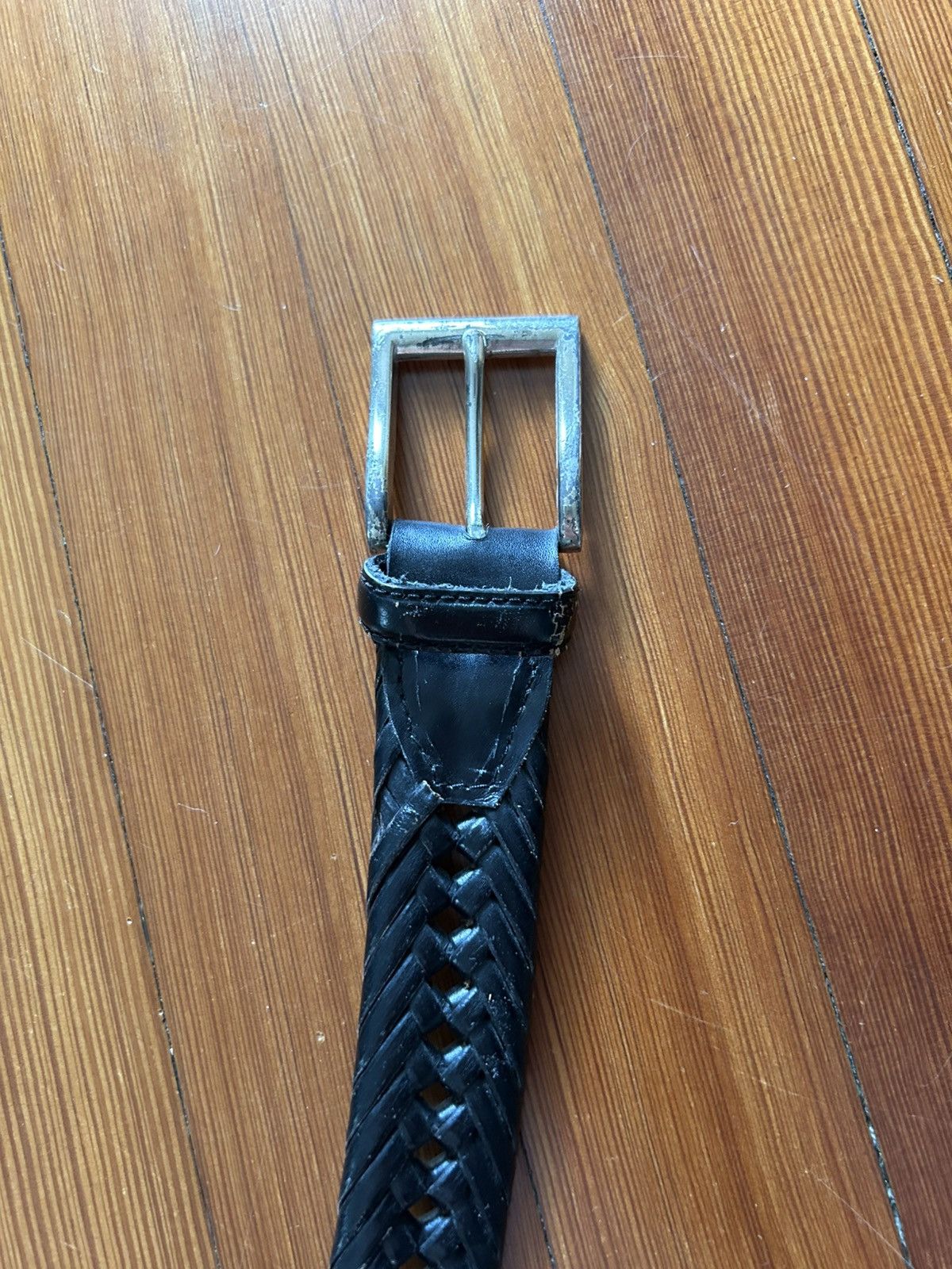 Other Vintage black belt Size ONE SIZE - 5 Thumbnail