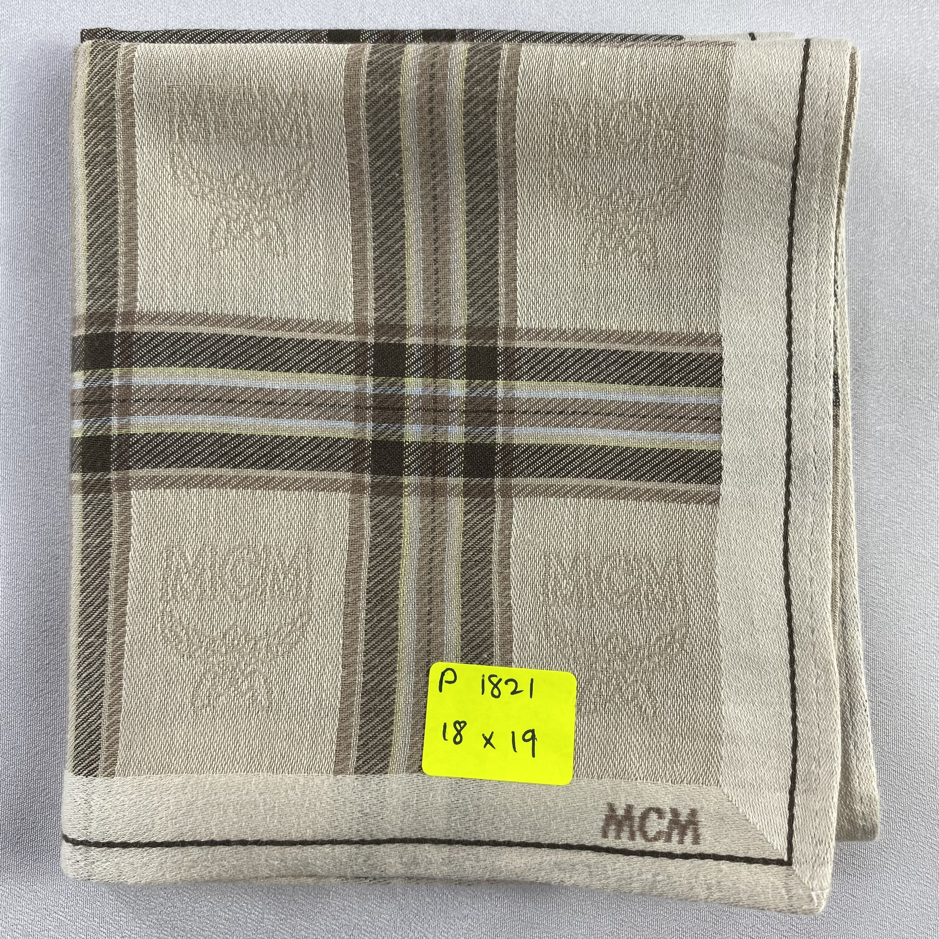 MCM × Vintage MCM Bandana/ Handkerchief / Neckerchief-P1821 Size ONE SIZE - 5 Thumbnail