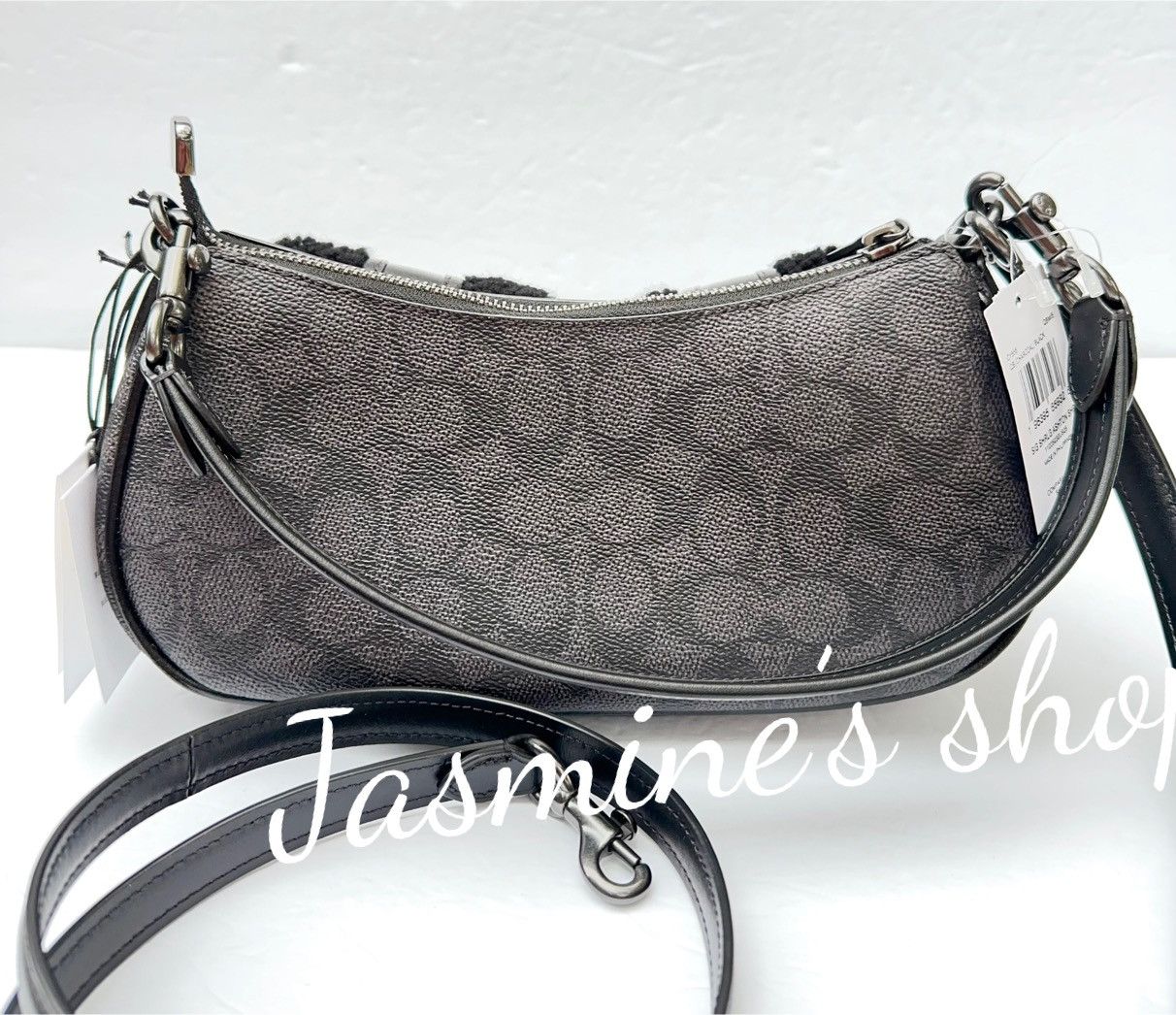 Coach NWT Coach CY658 Ashton Baguette Bag In Signature Canvas Size ONE SIZE - 7 Thumbnail
