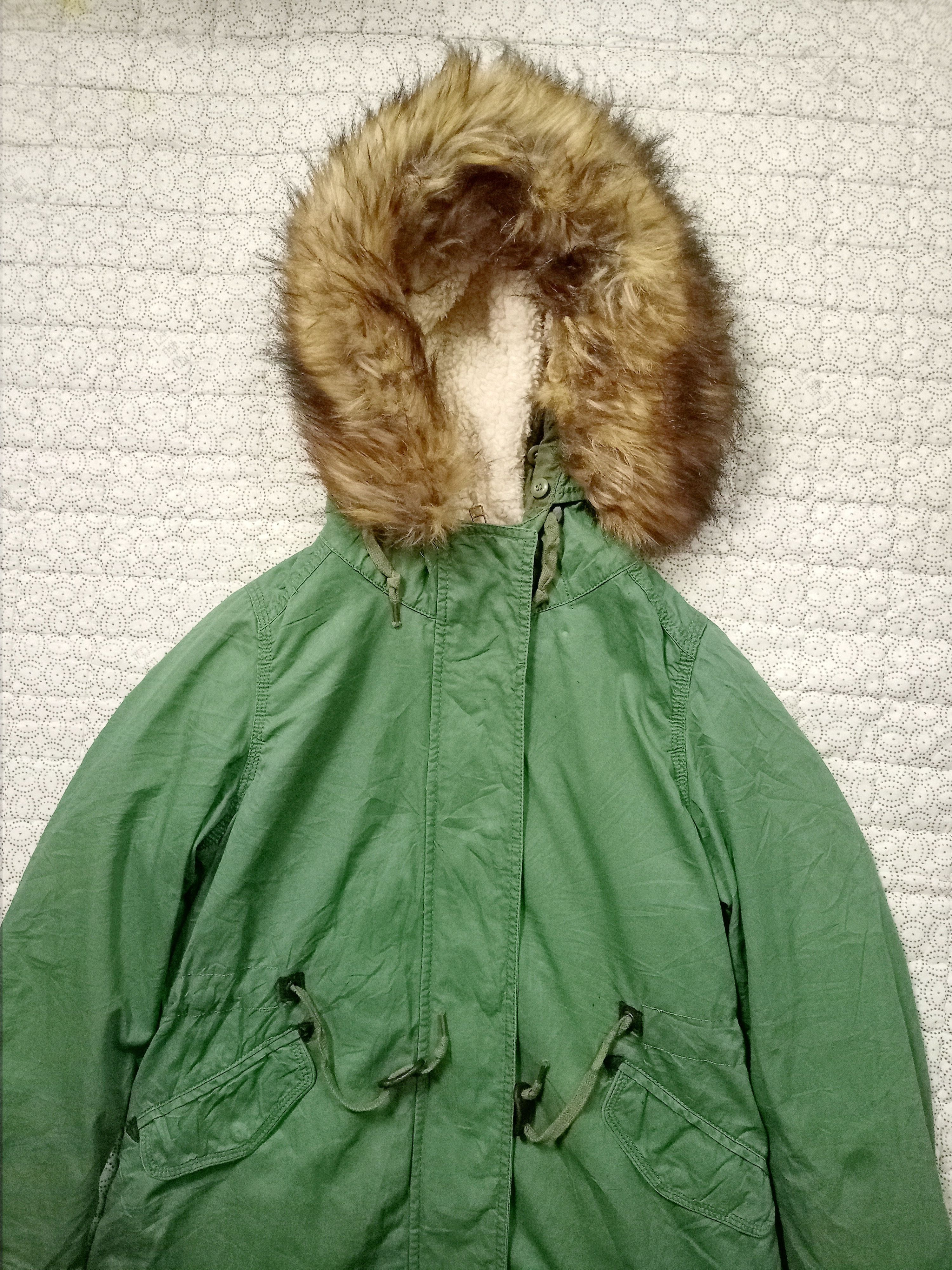 Japanese Brand Rare🔥 Back Number Parkat Jacket Size US S / EU 44-46 / 1 - 2 Thumbnail