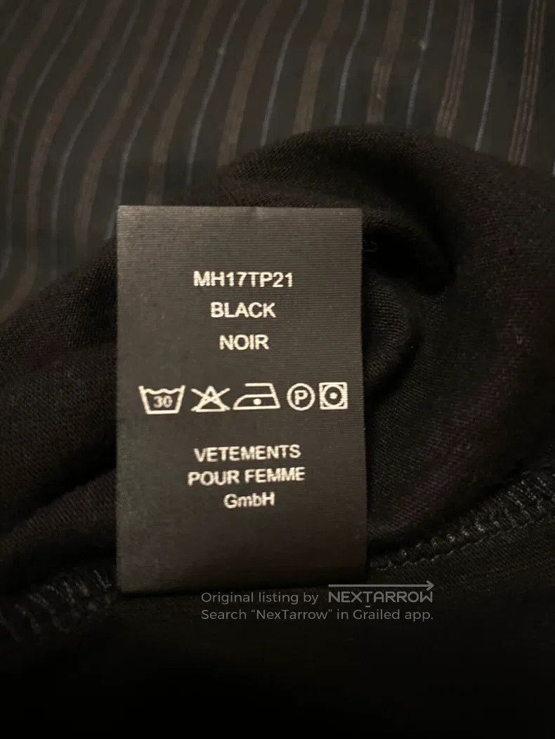Vetements VETEMENTS Classic staff hooded sweatshirt, long sleeves Size US XS / EU 42 / 0 - 7 Thumbnail