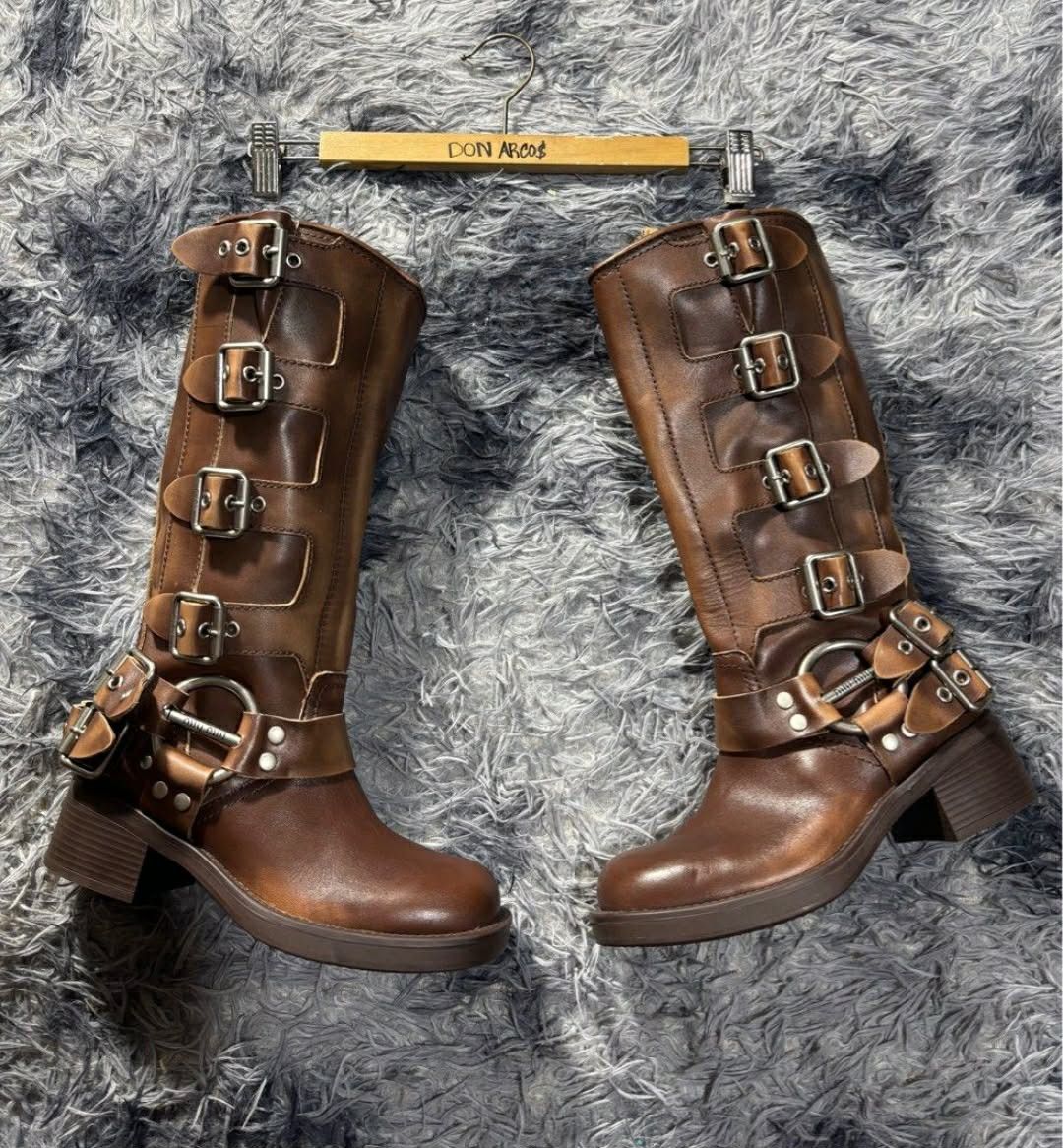 MIU MIU Buckle Boots