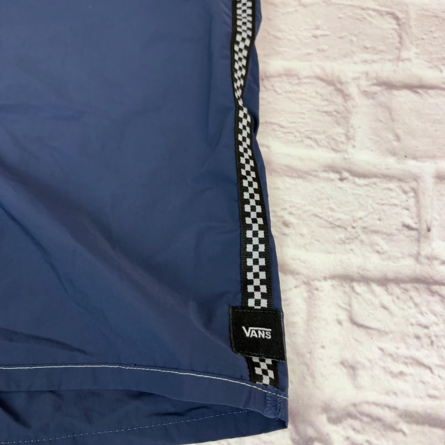 Vans Vans Board Shorts Mens 38 Blue Checkered Surf Quick Dry Trunks Size US 38 / EU 54 - 2 Thumbnail