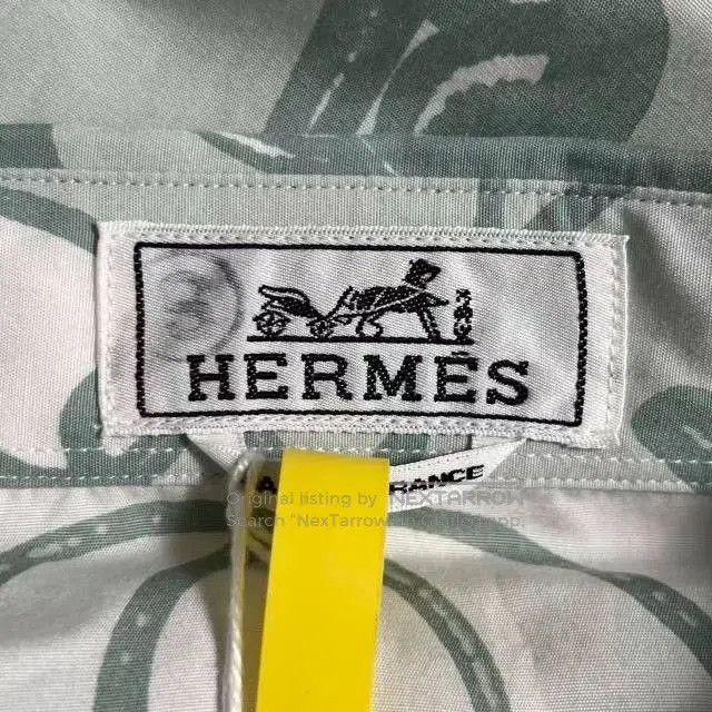 Hermes Hermes Horse Abstract Print Silk Blend Shirt. Size US M / EU 48-50 / 2 - 4 Thumbnail