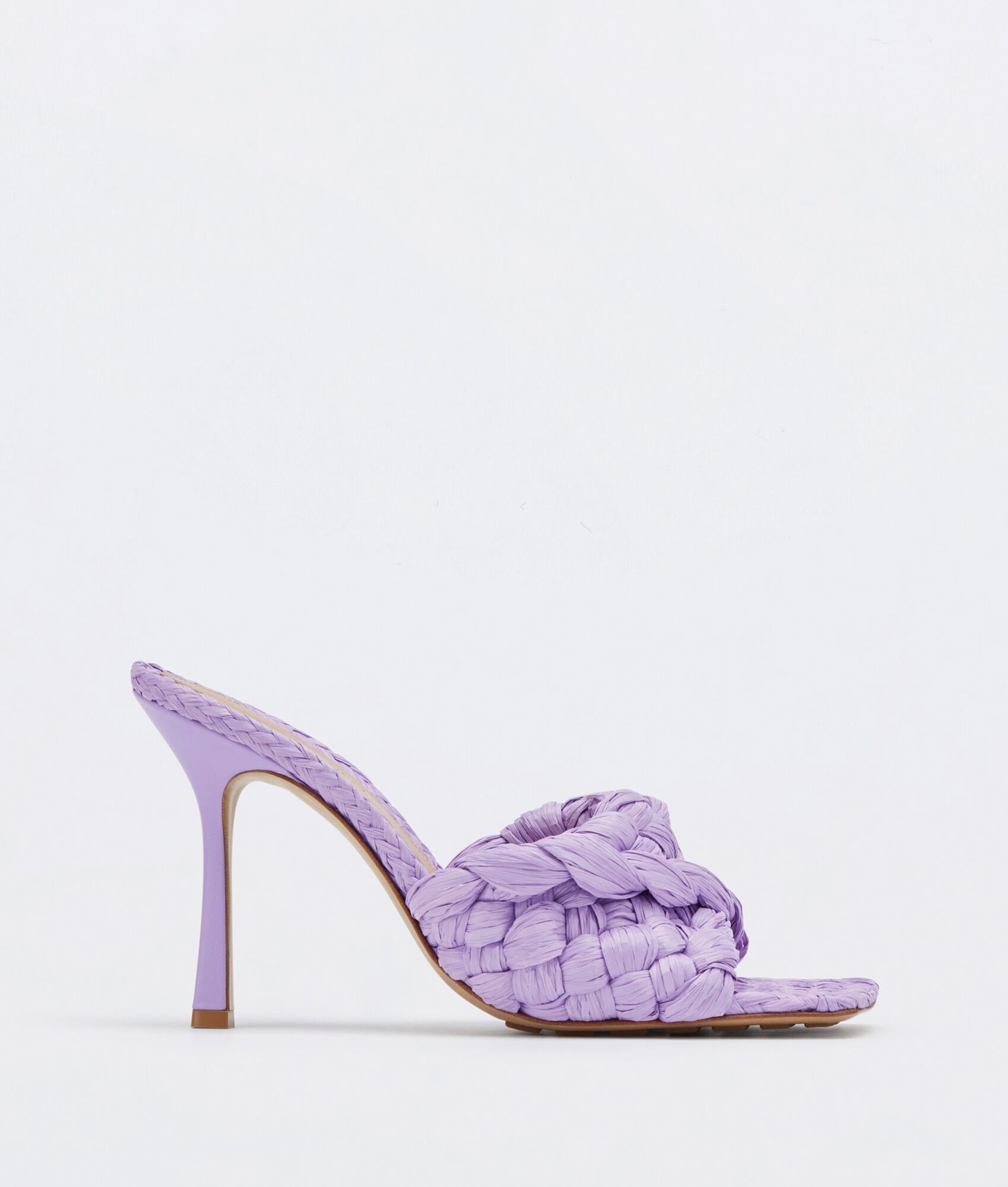 Bottega Veneta o1s1rm0925 Stretch Heels in Purple Size US 4.5 / IT 34.5 - 1 Thumbnail