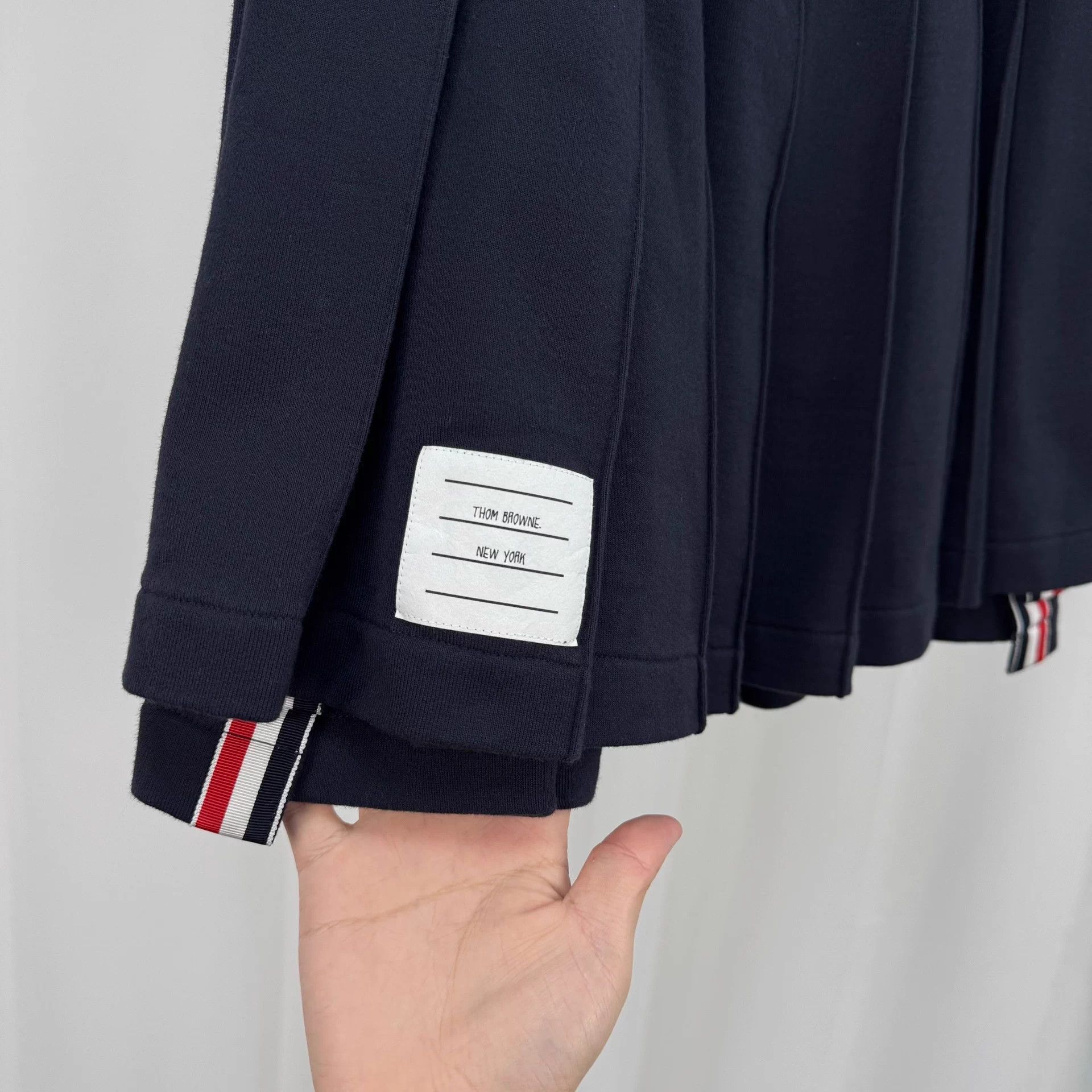 Thom Browne Thom Browne Pleated Striped Skirt 40 99 New Size 32" / US 10 / IT 46 - 4 Thumbnail