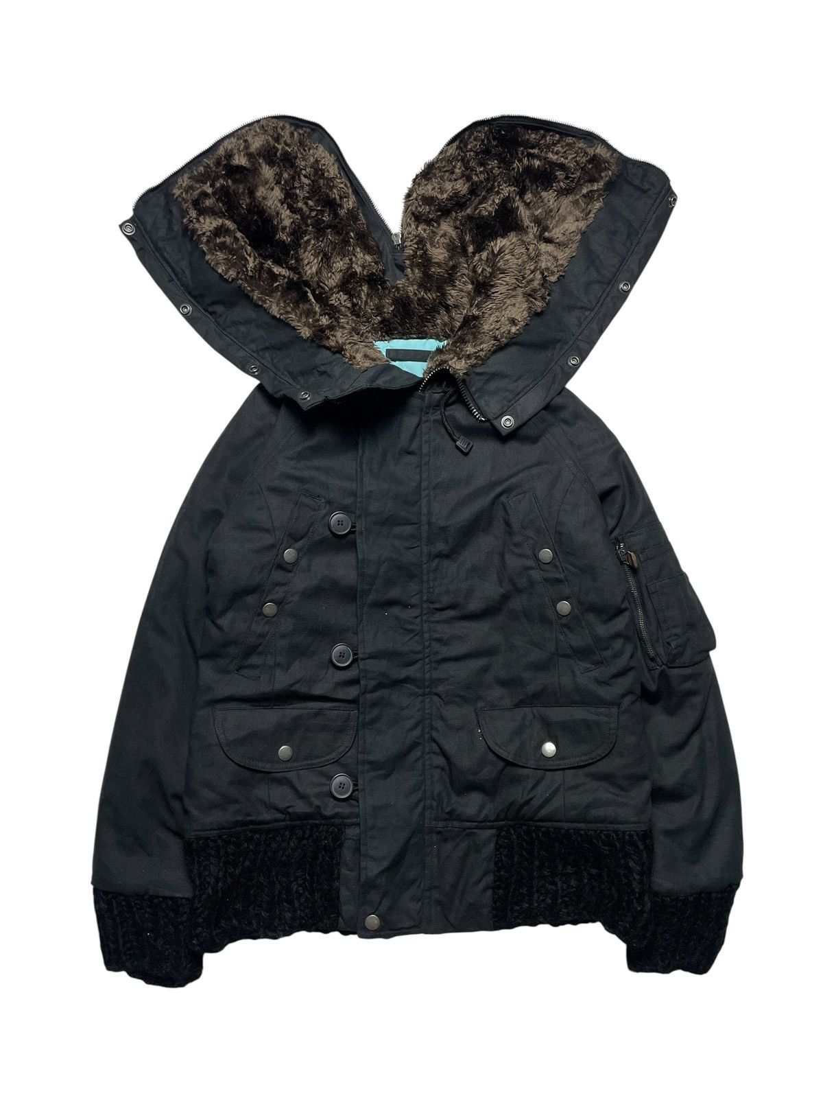 BUFFALO BOBS 2000’s Tettsu - Cyber Military Style Jacket Size US M / EU 48-50 / 2 - 5 Thumbnail