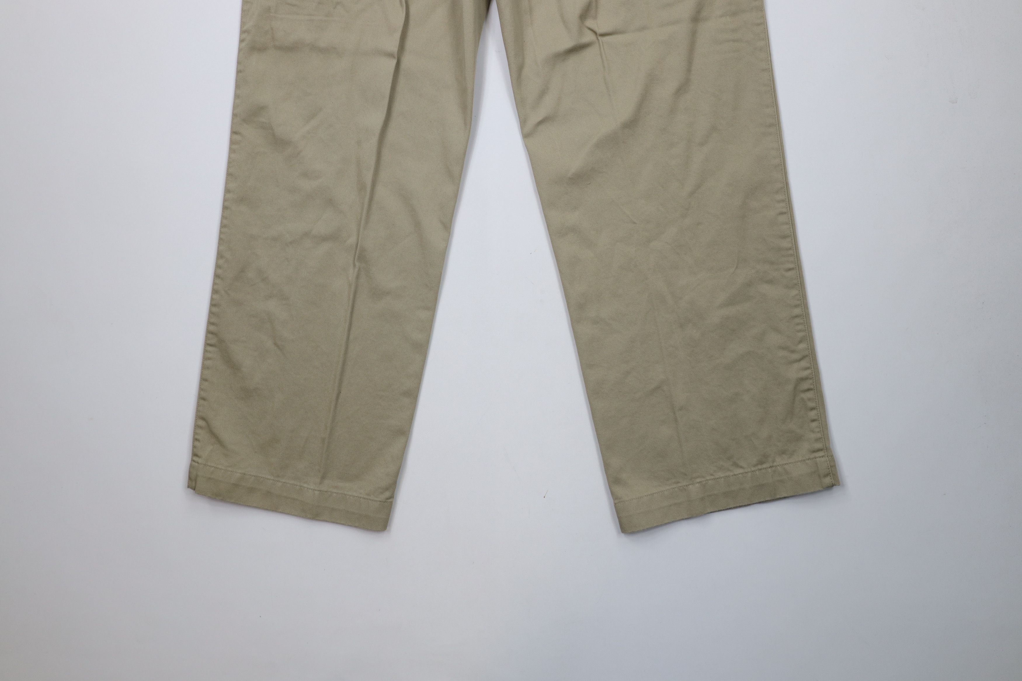 Tommy Hilfiger × Vintage Vintage 90s Tommy Hilfiger Wide Leg Chino Pants Khaki Cotton Size US 30 / EU 46 - 10 Thumbnail
