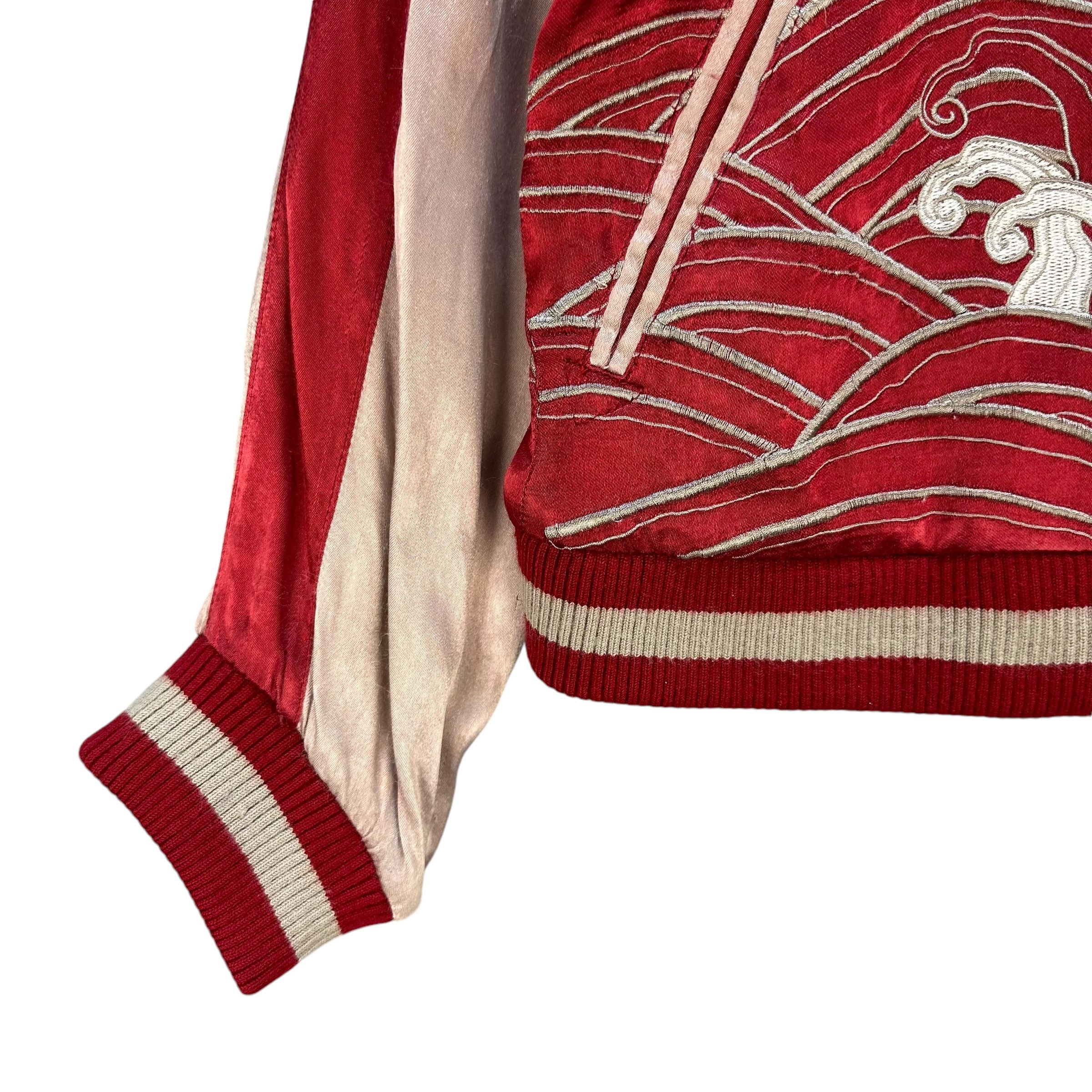 Japanese Brand THE JAPANESE TRADITION Embroidery Sukajan Jacket #A68-1652 Size US M / EU 48-50 / 2 - 11 Thumbnail