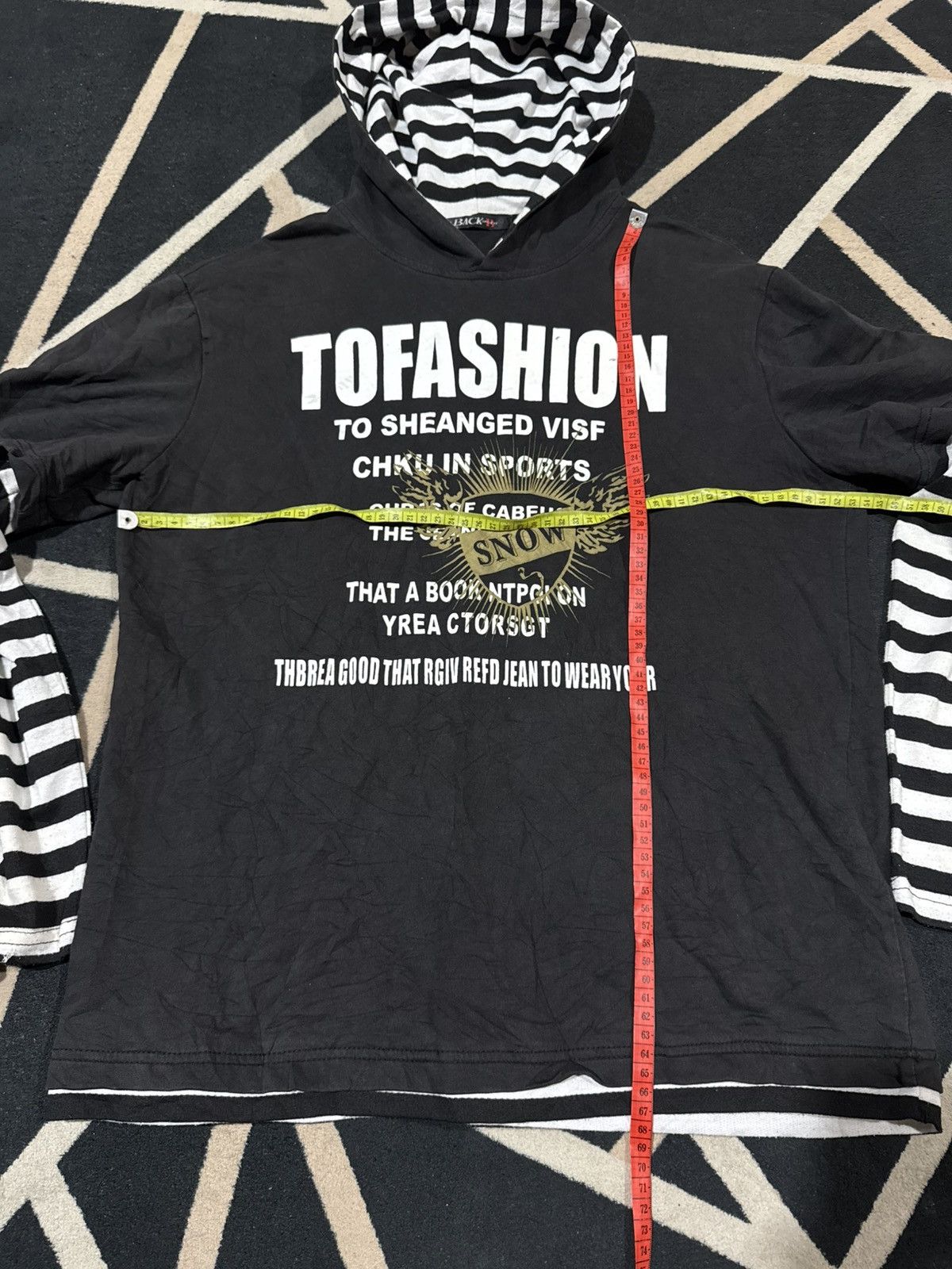 Hysteric Glamour Japanese Brand Back Poem Archived Styled Hoodie Size US L / EU 52-54 / 3 - 7 Thumbnail