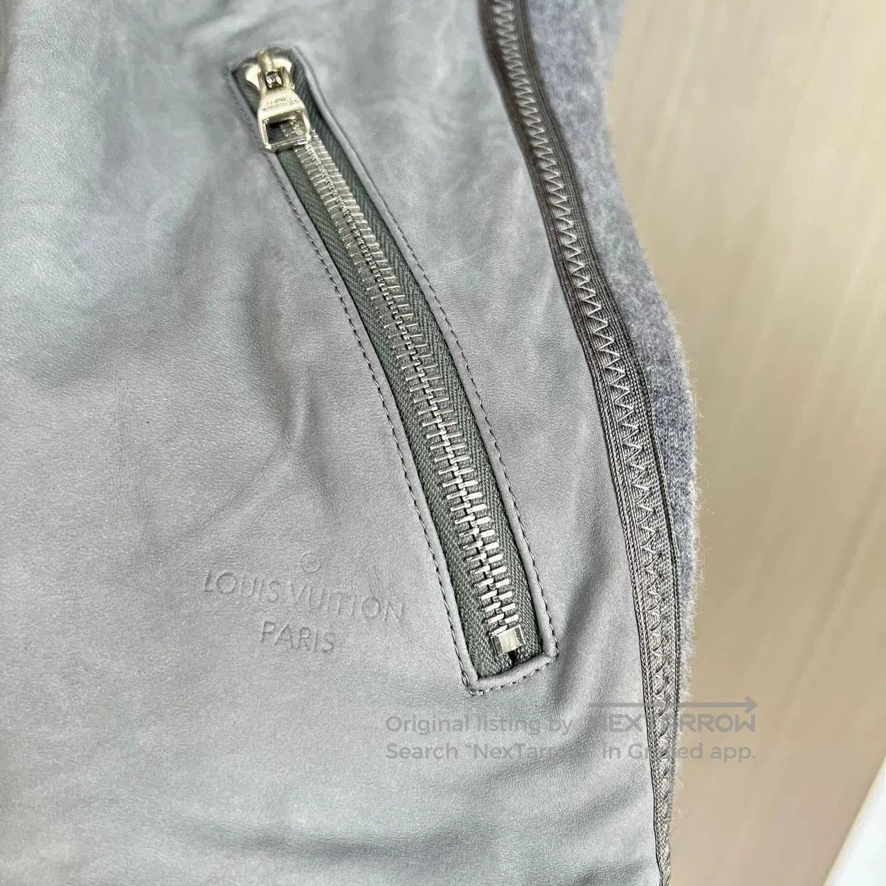 Louis Vuitton Louis Vuitton Wool Leather Patchwork Zip Jacket. Size US S / EU 44-46 / 1 - 5 Thumbnail