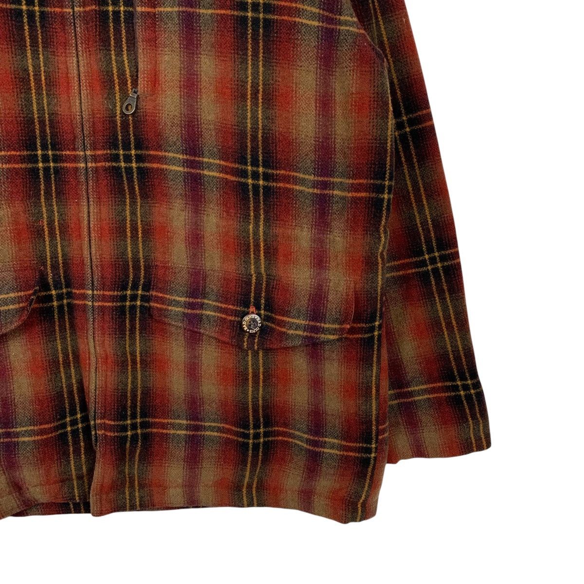 Japanese Brand Bad Guys Tartan Hooded Skate Jacket Size US M / EU 48-50 / 2 - 4 Thumbnail