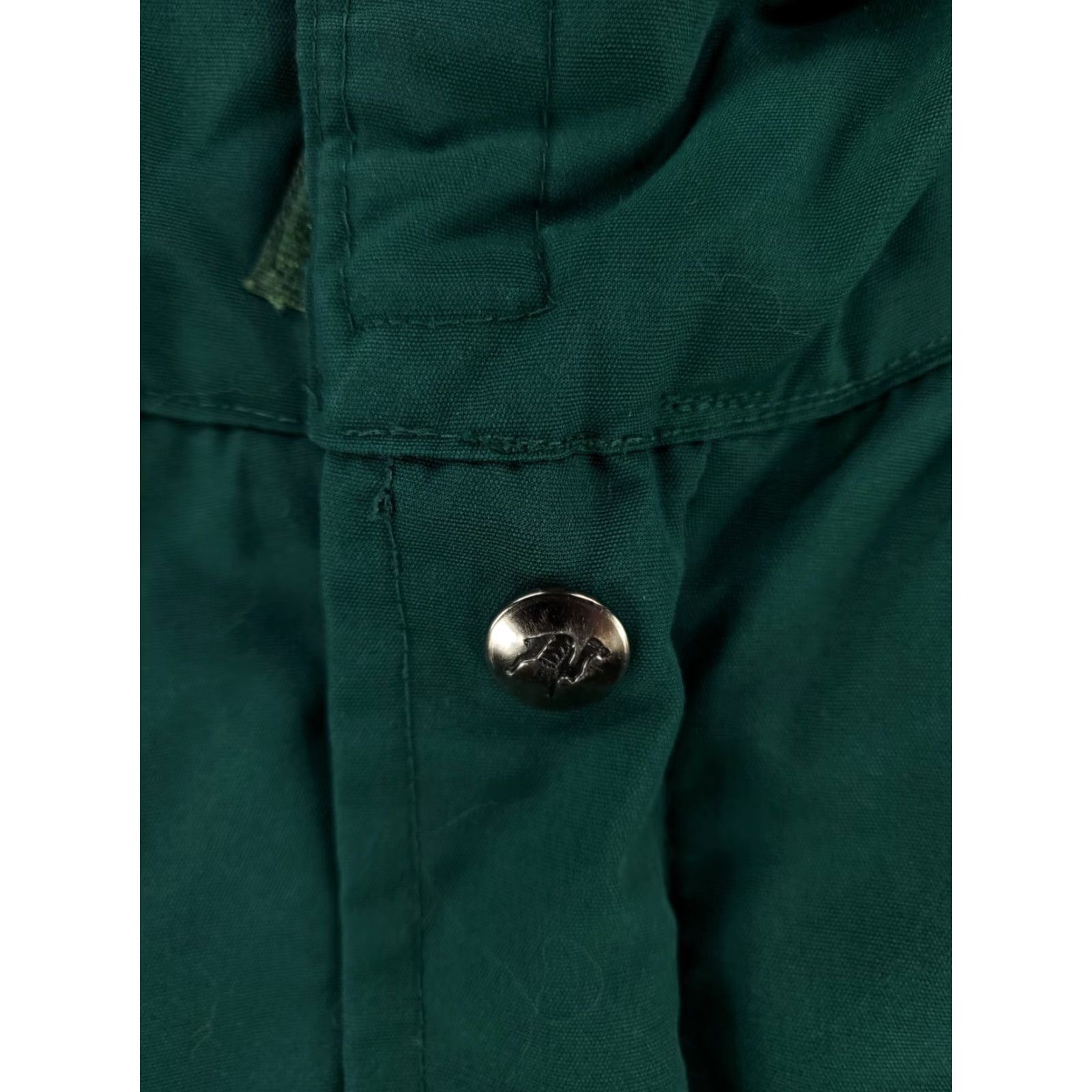 Camel VINTAGE Camel 3-in-1 Jacket Shell Green Mens M Hooded VTG 80s 90s Wool Lined Shell Only Jacket Size US M / EU 48-50 / 2 - 2 Thumbnail