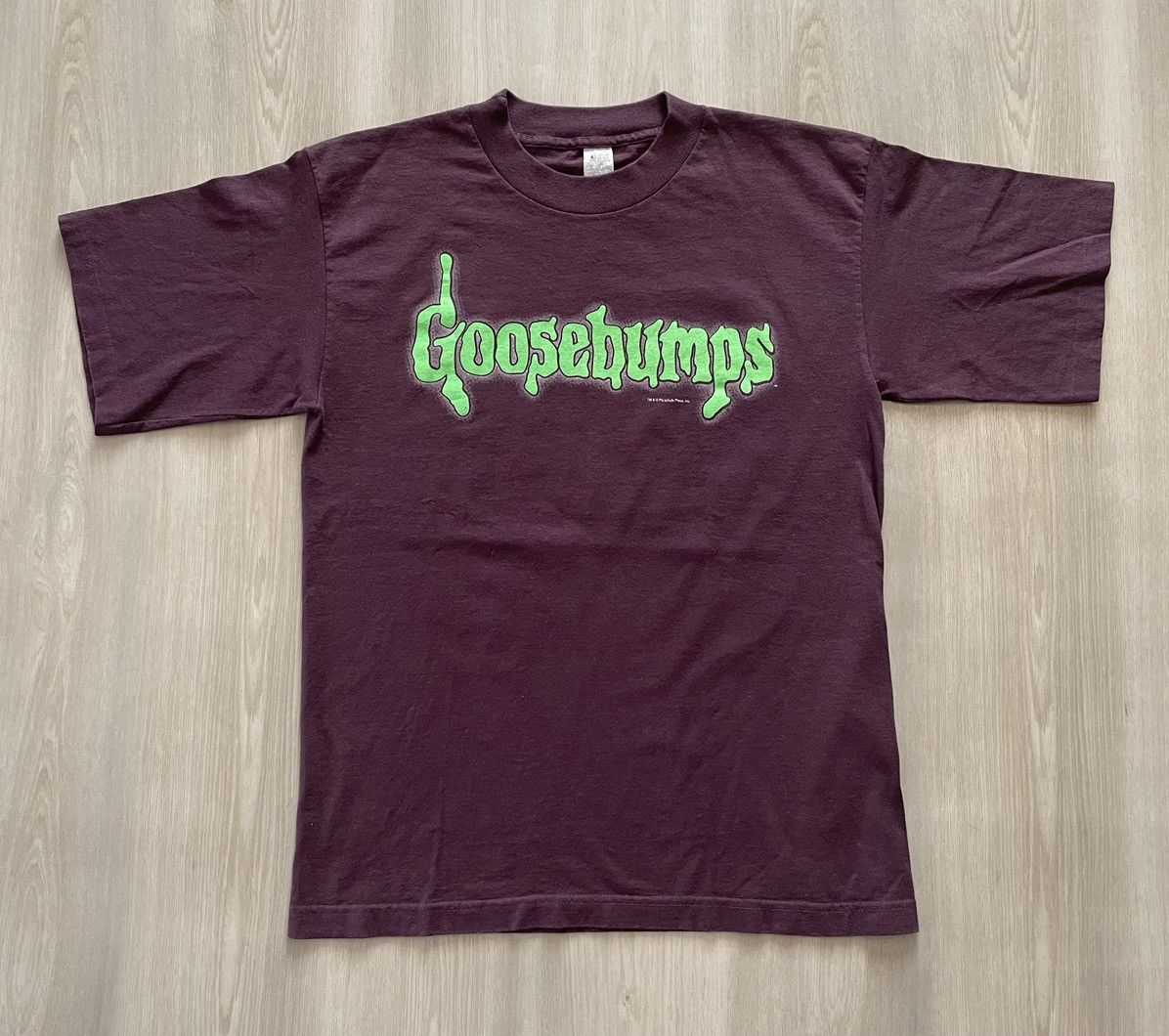 Hypebeast × Vintage Vintage 90s Goosebumps Mummy Glow In The Dark Shirt Youth XL Size US S / EU 44-46 / 1 - 3 Thumbnail