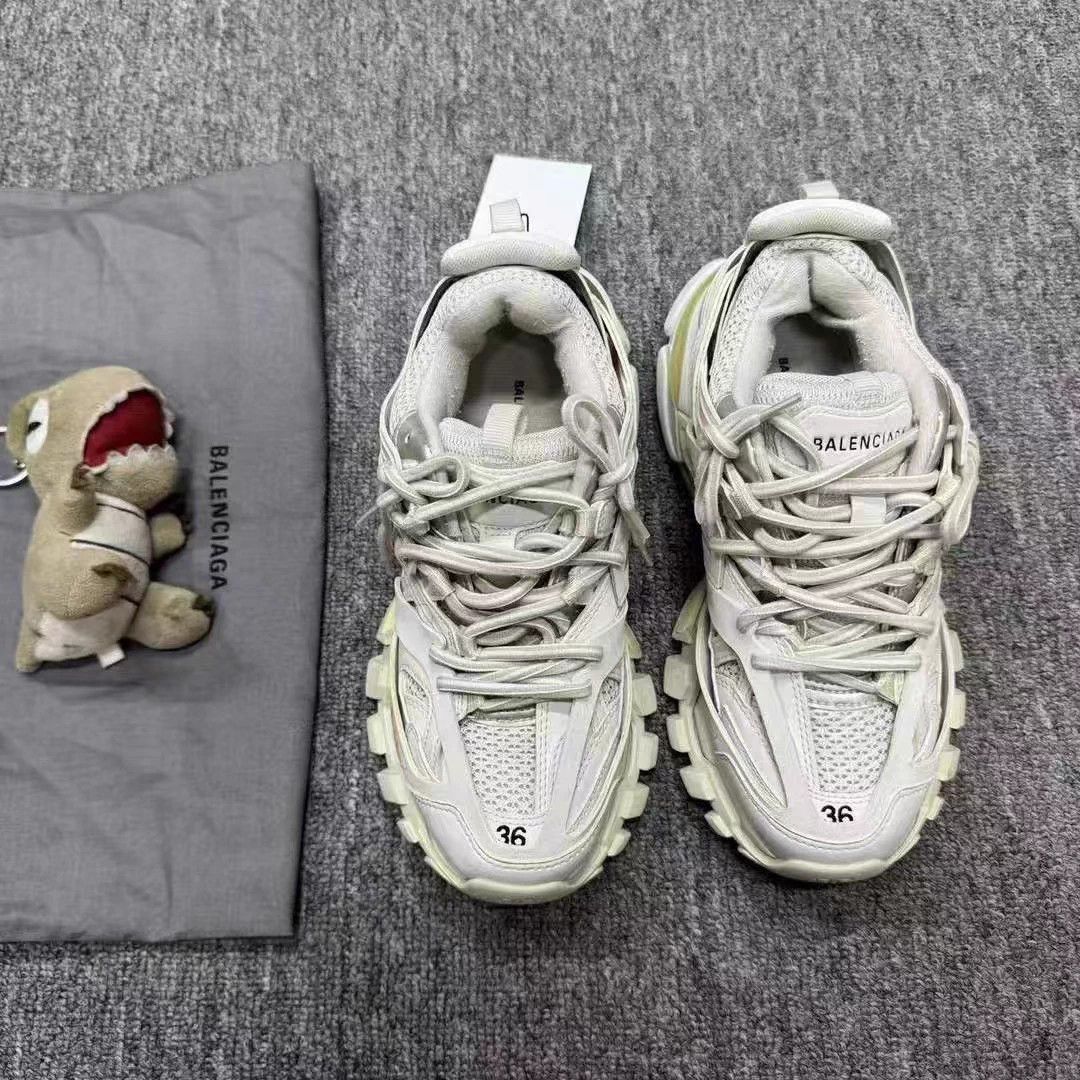 Balenciaga Balenciaga Track Mint White 36 Size US 5 / IT 35 - 5 Thumbnail