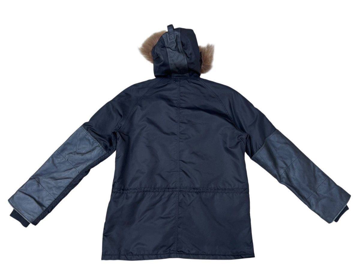 Le Grande Bleu (L.G.B.) HOUSTON N3B Style Racoon Fur Hybrid Lambhide Parka Jacket Size US M / EU 48-50 / 2 - 18 Thumbnail