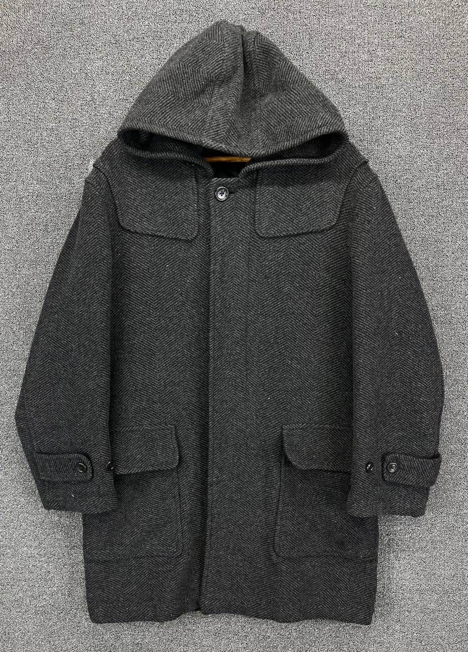 Alexander Julian Vintage Alexander Julian Luxury Hooded Wool Button Up Jacket Size US L / EU 52-54 / 3 - 1 Thumbnail