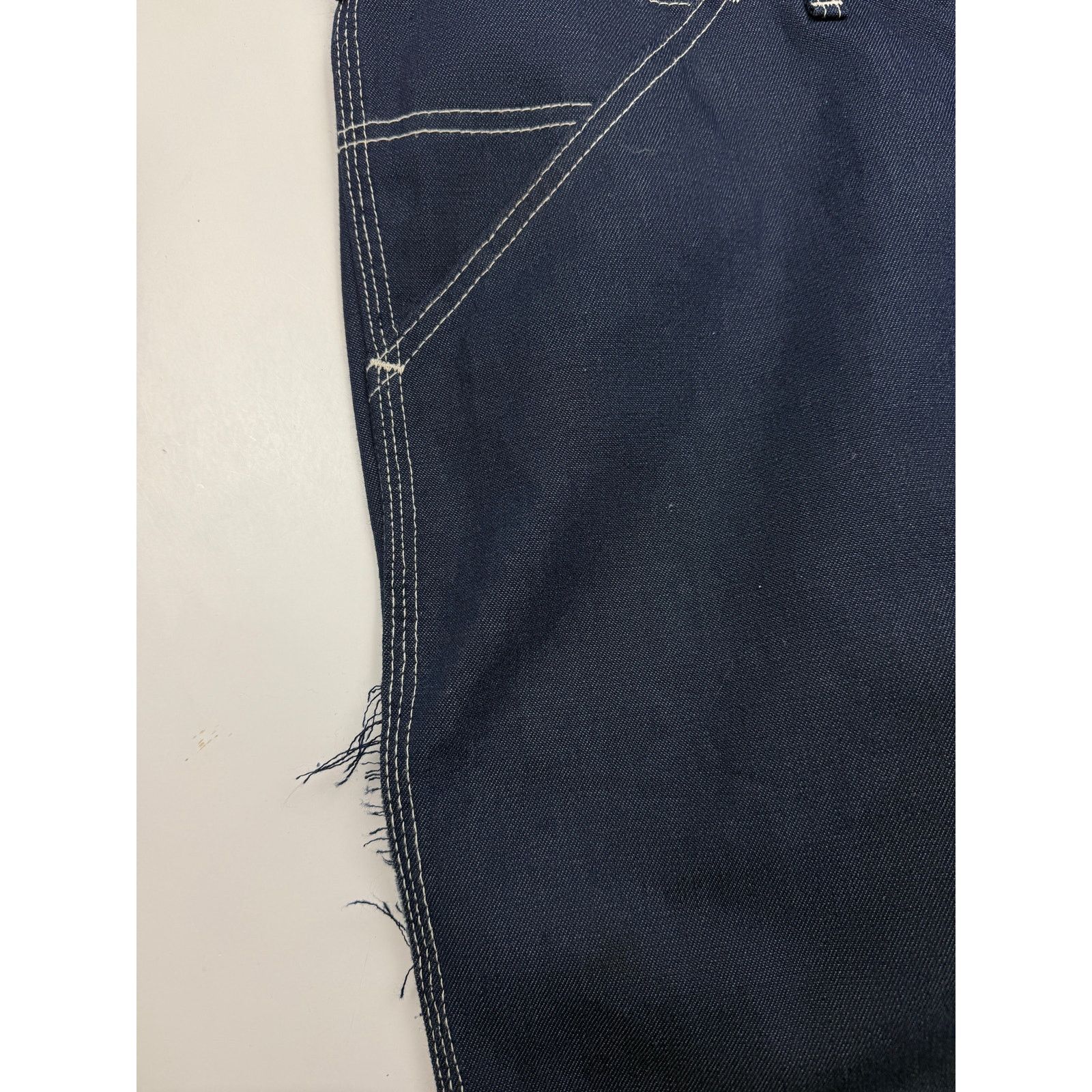 Vintage Vintage 60s/70s Sears Perma-Prest Carpenter Pants Denim 35W Size US 35 - 5 Thumbnail