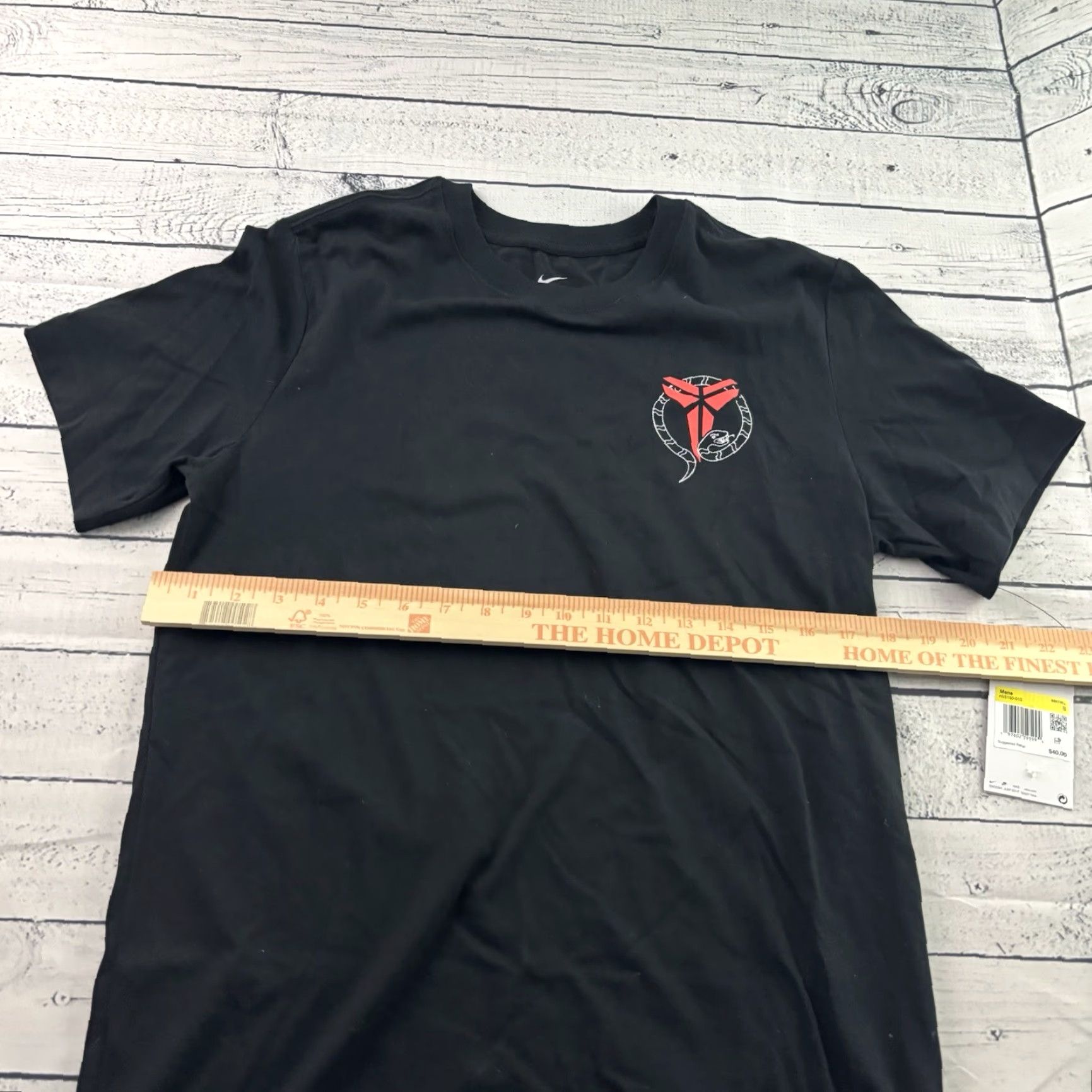 Nike Nike Dri-Fit Kobe Mamba Stockings Short Sleeve T Shirt Men S Black Size US S / EU 44-46 / 1 - 6 Thumbnail