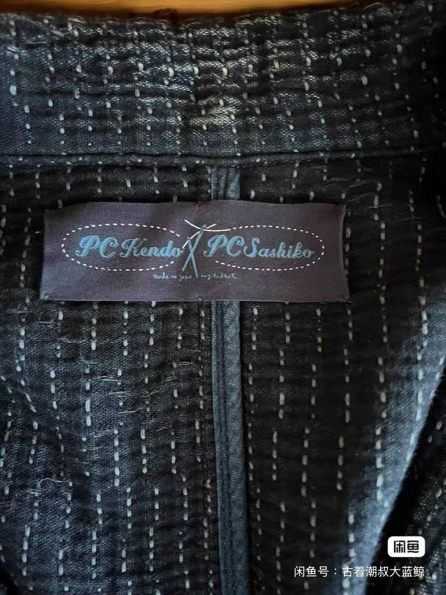 Porter Classic Porter Classic Indigo Sashiko Suit Jacket Size US M / EU 48-50 / 2 - 8 Thumbnail