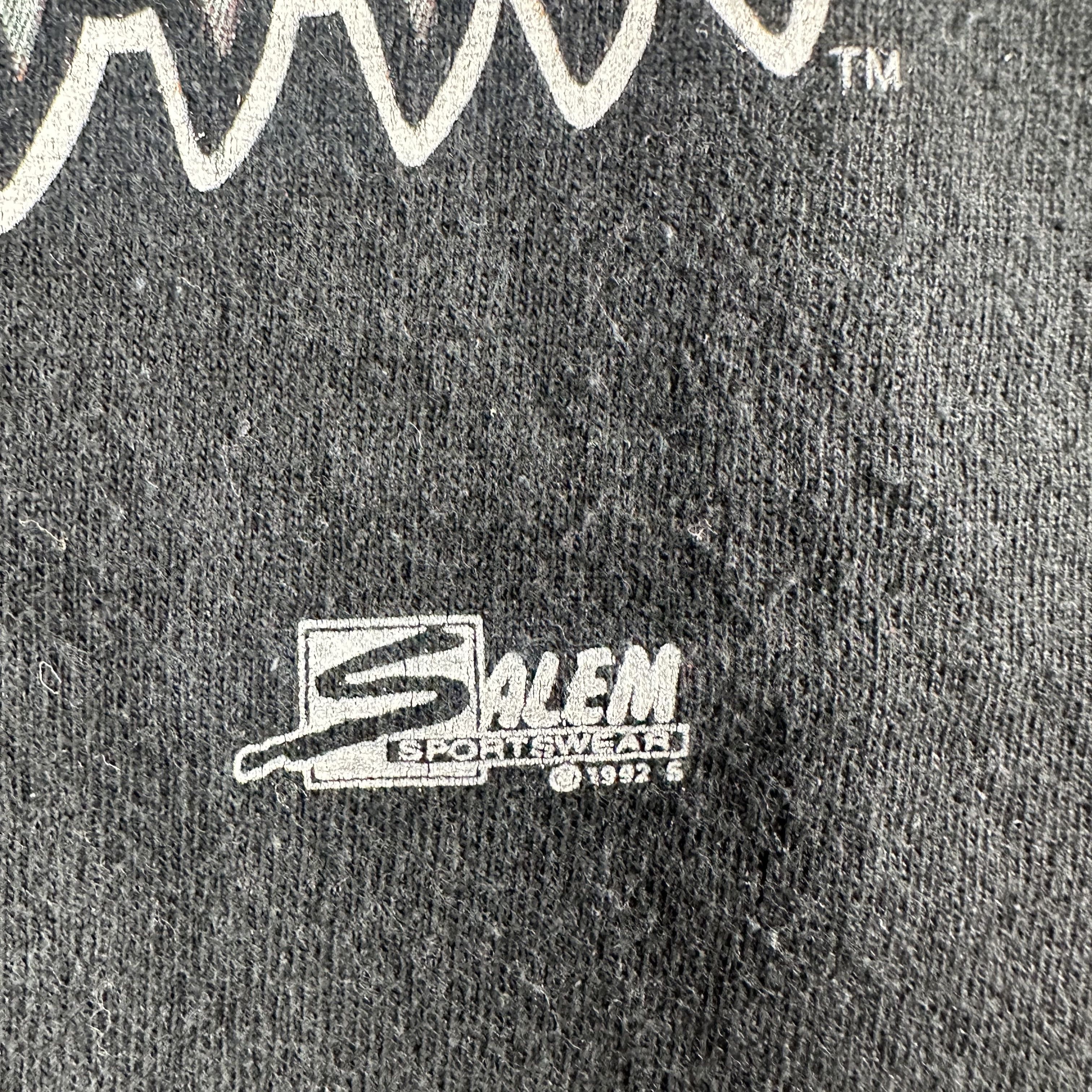 Vintage ​​1994 Vancouver Grizzlies Basketball NBA Salem ​ T-shirt Size US XL / EU 56 / 4 - 4 Thumbnail