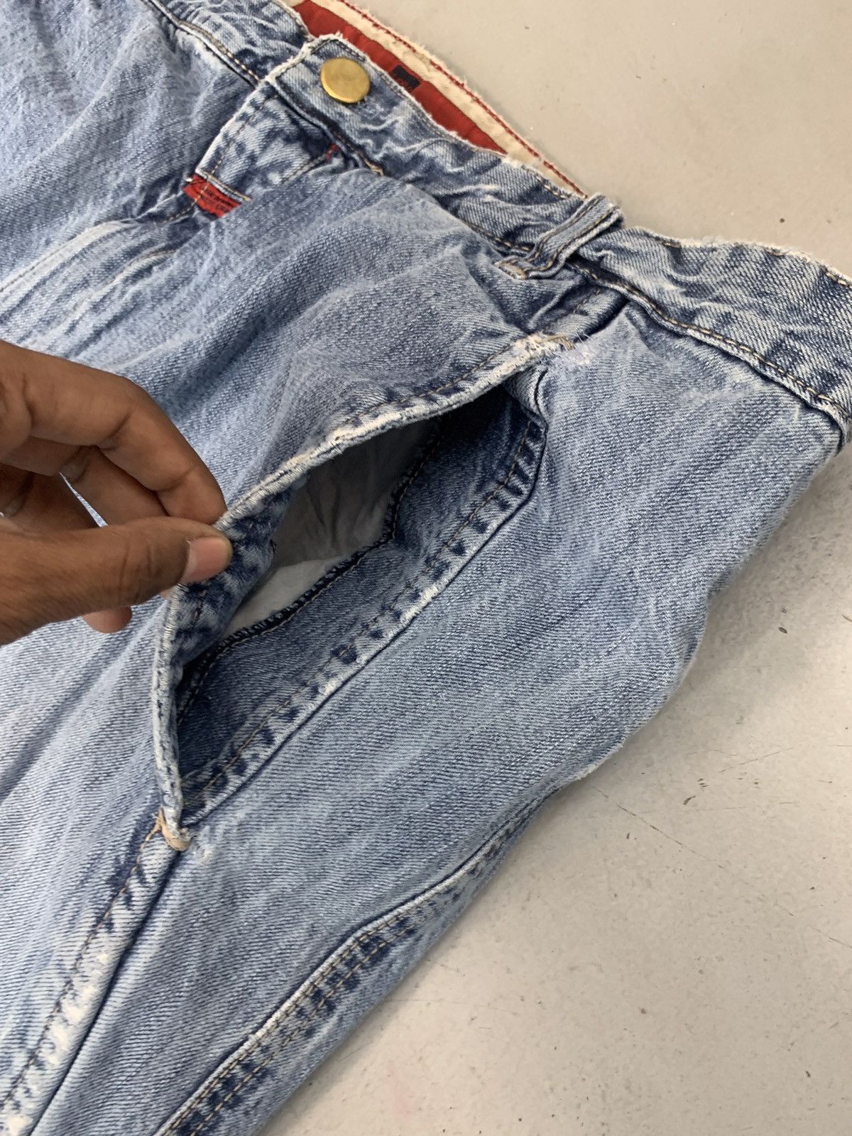 Marithe + Francois Girbaud Vintage mfg baggy fit denim Size US 42 / EU 58 - 4 Thumbnail