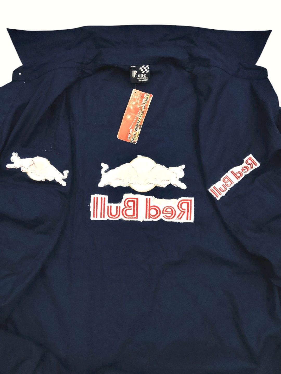 Red Bull 4XL REDBULL RACING F1 SHIRT EMBROIDERED LOGO (new with tag) Size US XXL / EU 58 / 5 - 14 Thumbnail
