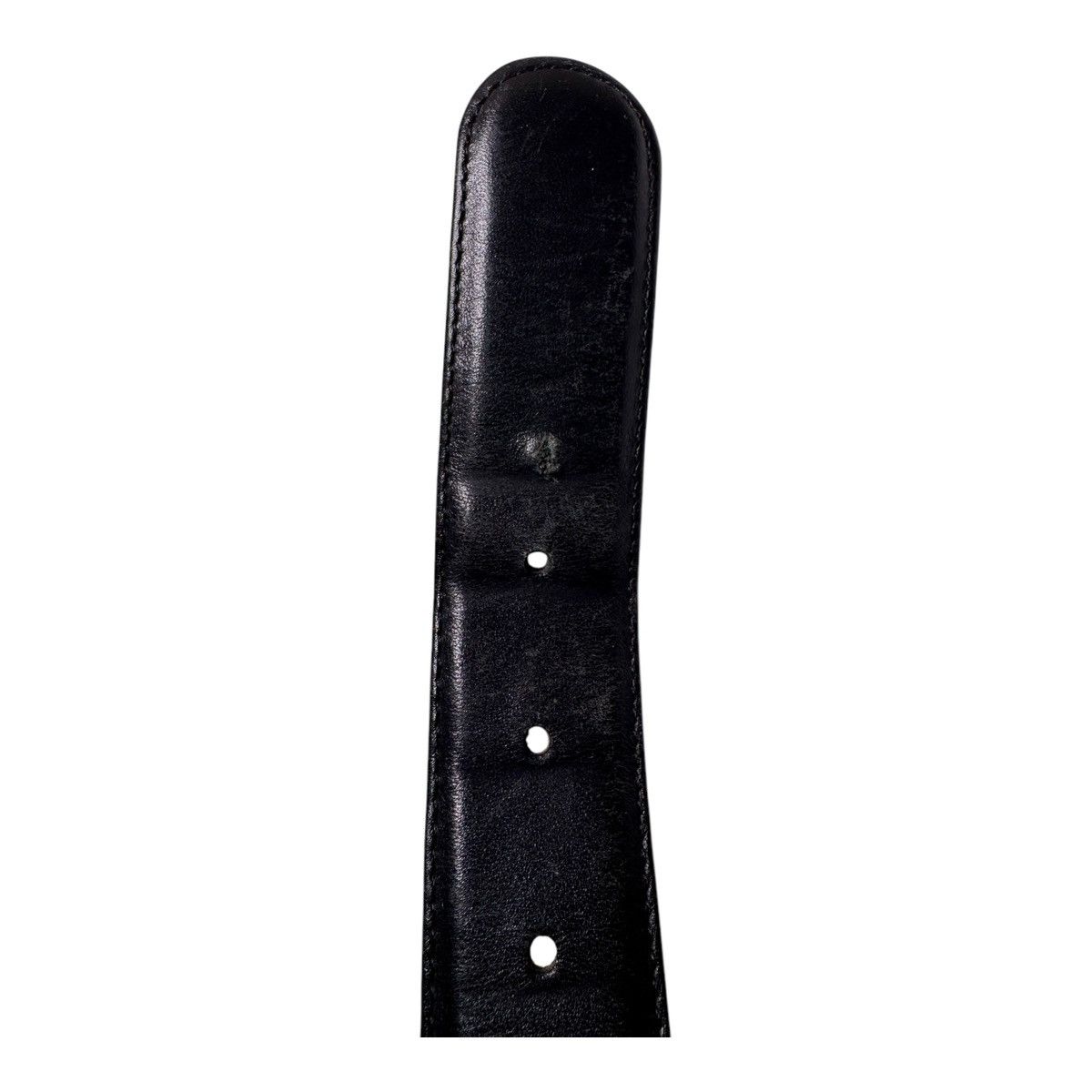 Coach VTG Coach #5800 Black Leather 1 1/8" Basic Dress Belt Size 42 - 6 Thumbnail