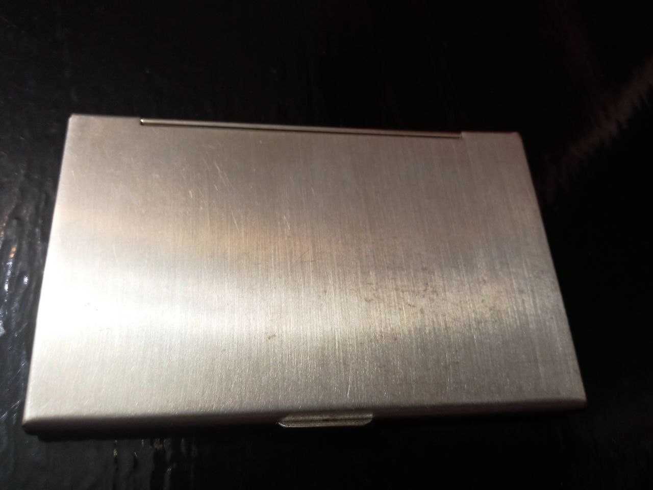 Givenchy Givenchy Die-silver Metal Business Card Holder 4G Wallet Size ONE SIZE - 2 Thumbnail