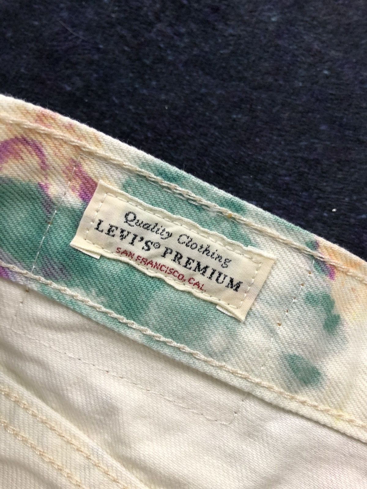 Levi's LEVIS Hype Multicolour Rare Shorts Streetwear Crazy Y2k Size 28" / US 6 / IT 42 - 7 Thumbnail