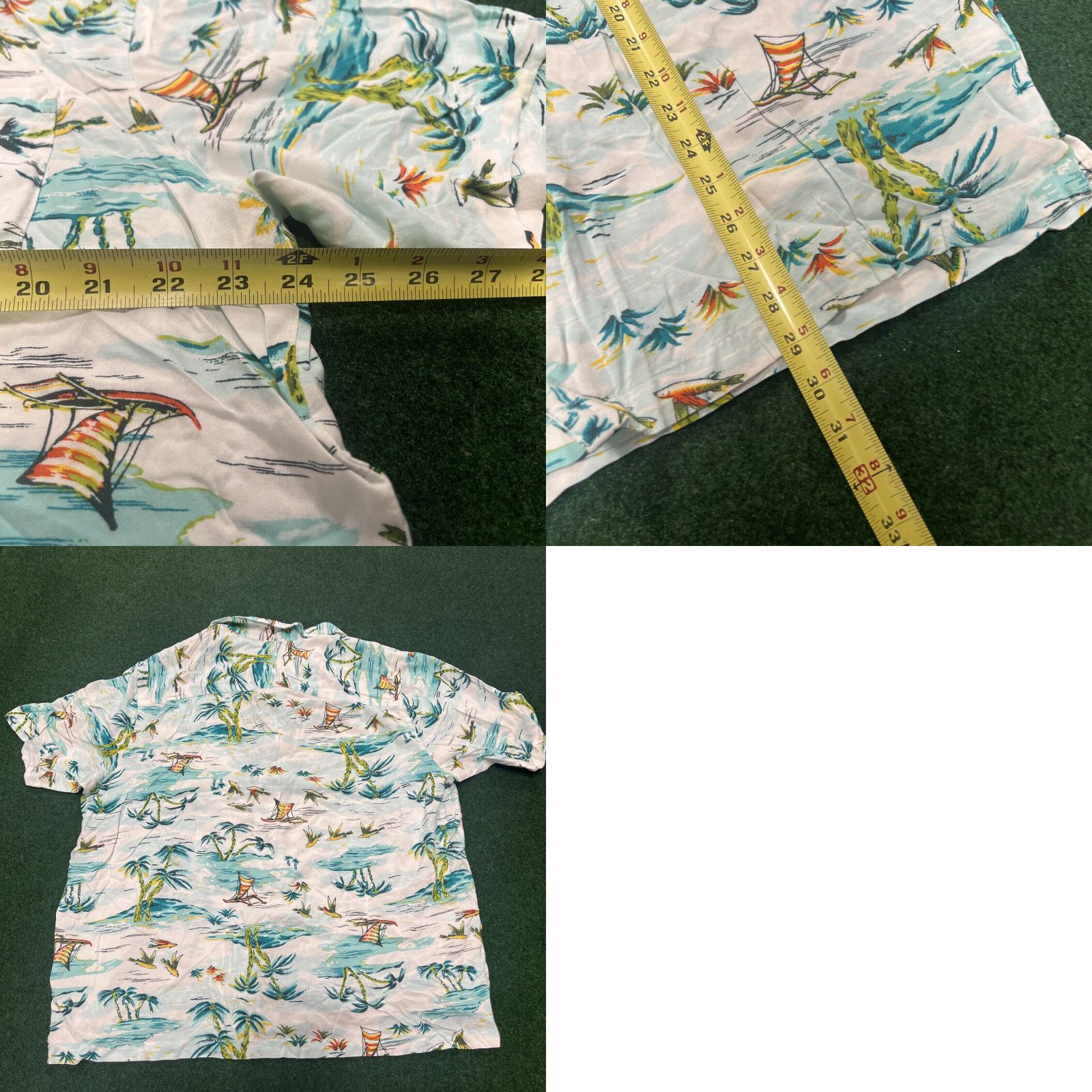 George Flower Hawaiian Shirt by George Men’s Size 2XL Summer Beach Size US XXL / EU 58 / 5 - 8 Thumbnail