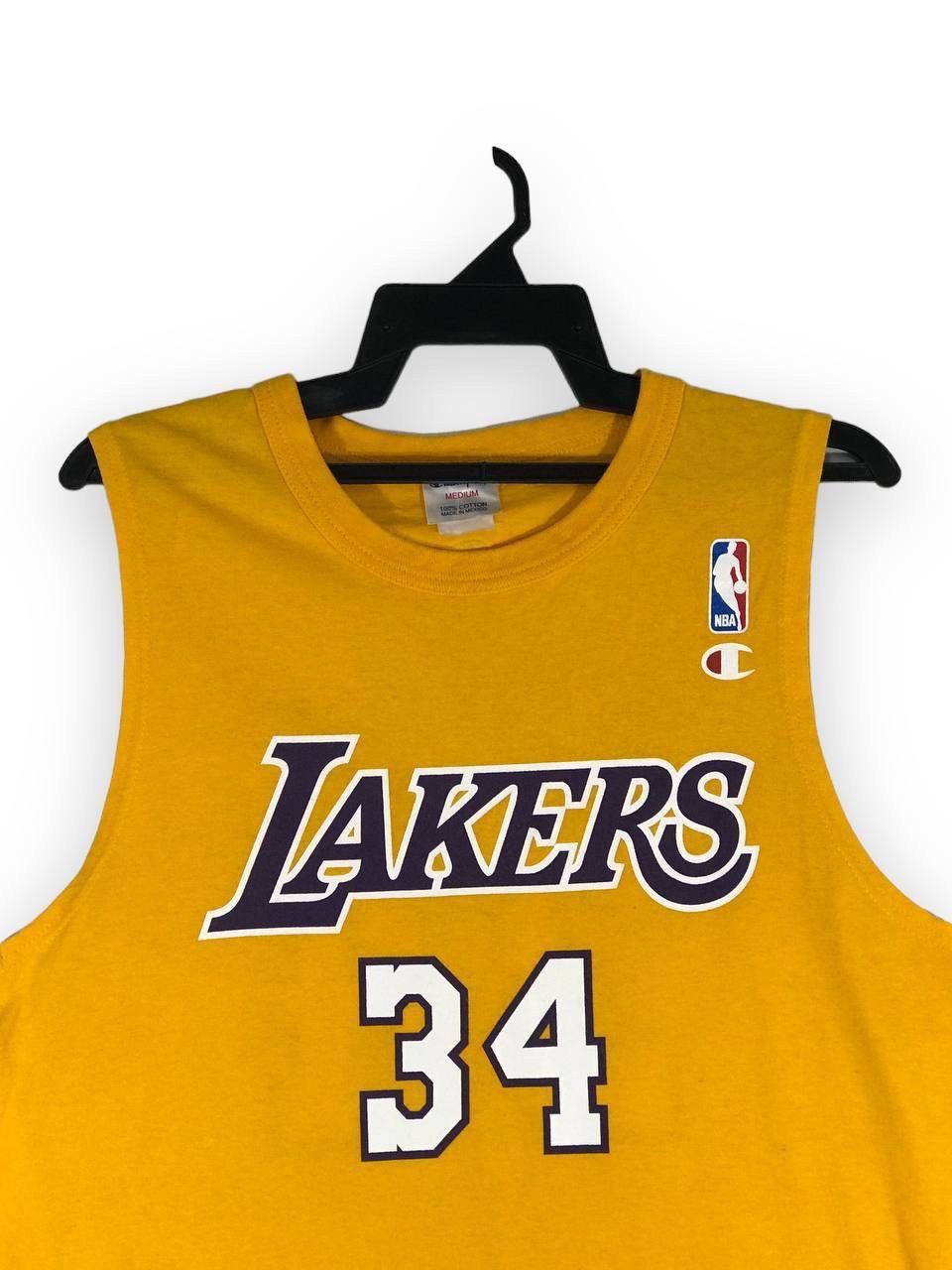 Champion × NBA × Vintage vintage shaquille oneal jersey la lakers 34 Size US M / EU 48-50 / 2 - 2 Thumbnail