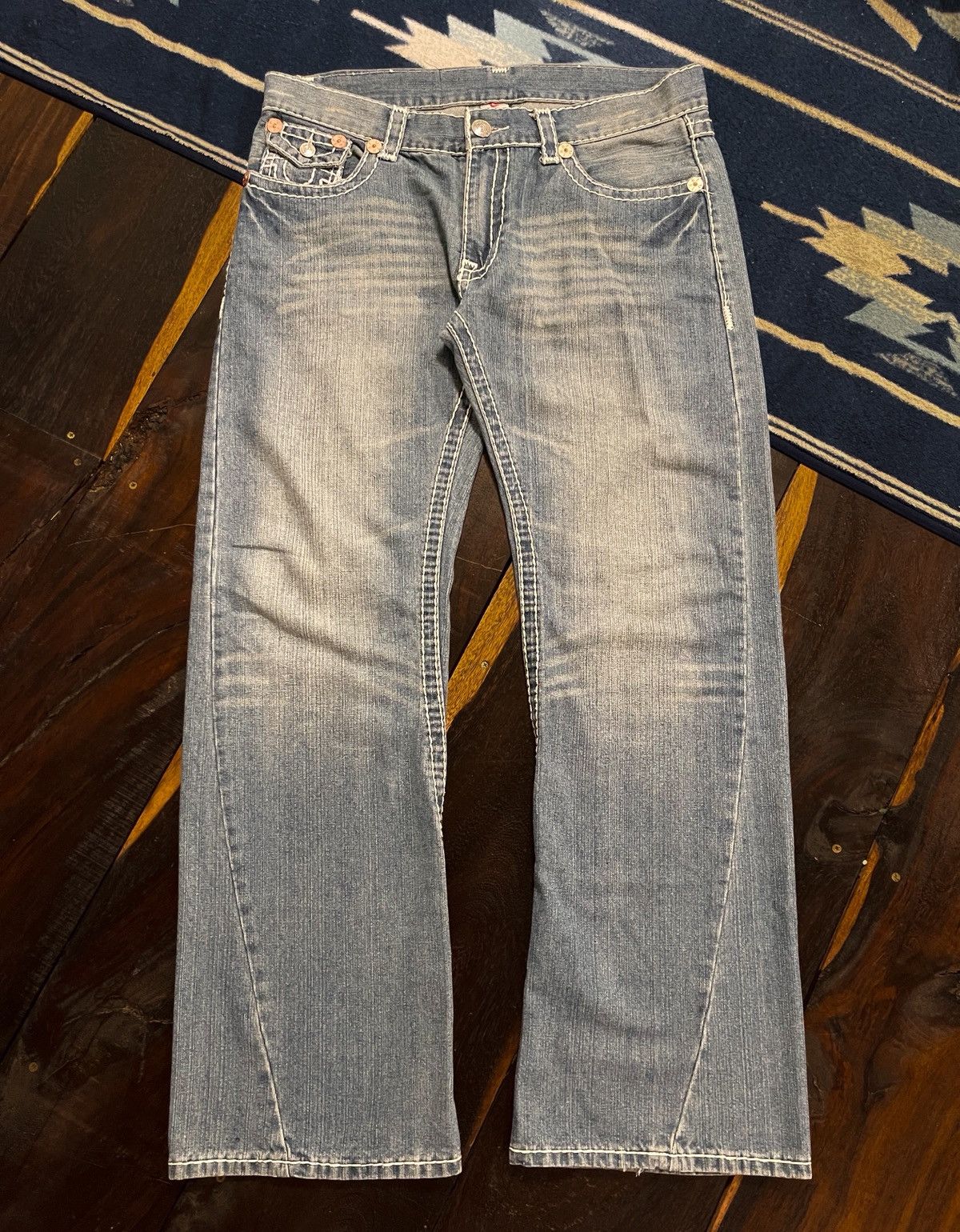 True Religion TRUE RELIGION VINTAGE JEANS Size US 34 / EU 50 - 3 Thumbnail