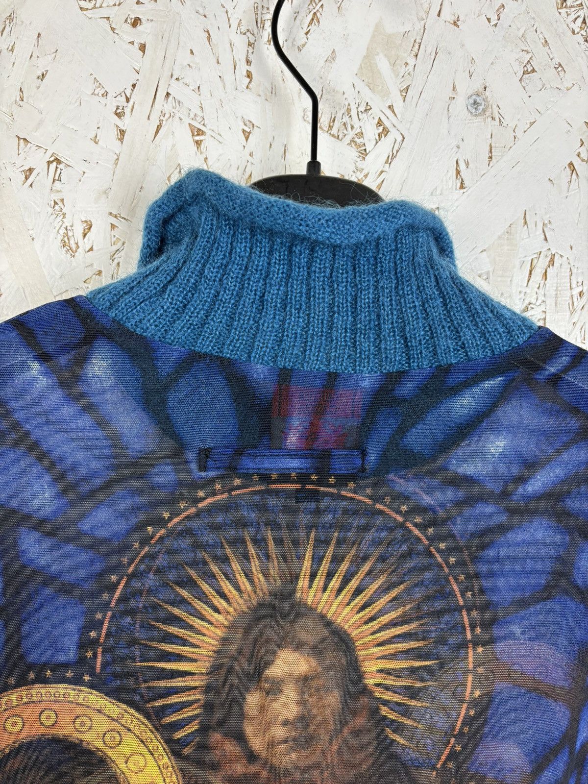 Jean Paul Gaultier 90s Jean Paul Gaultier FW98 Native American JPG Mesh Top 40 Size S / US 4 / IT 40 - 7 Thumbnail