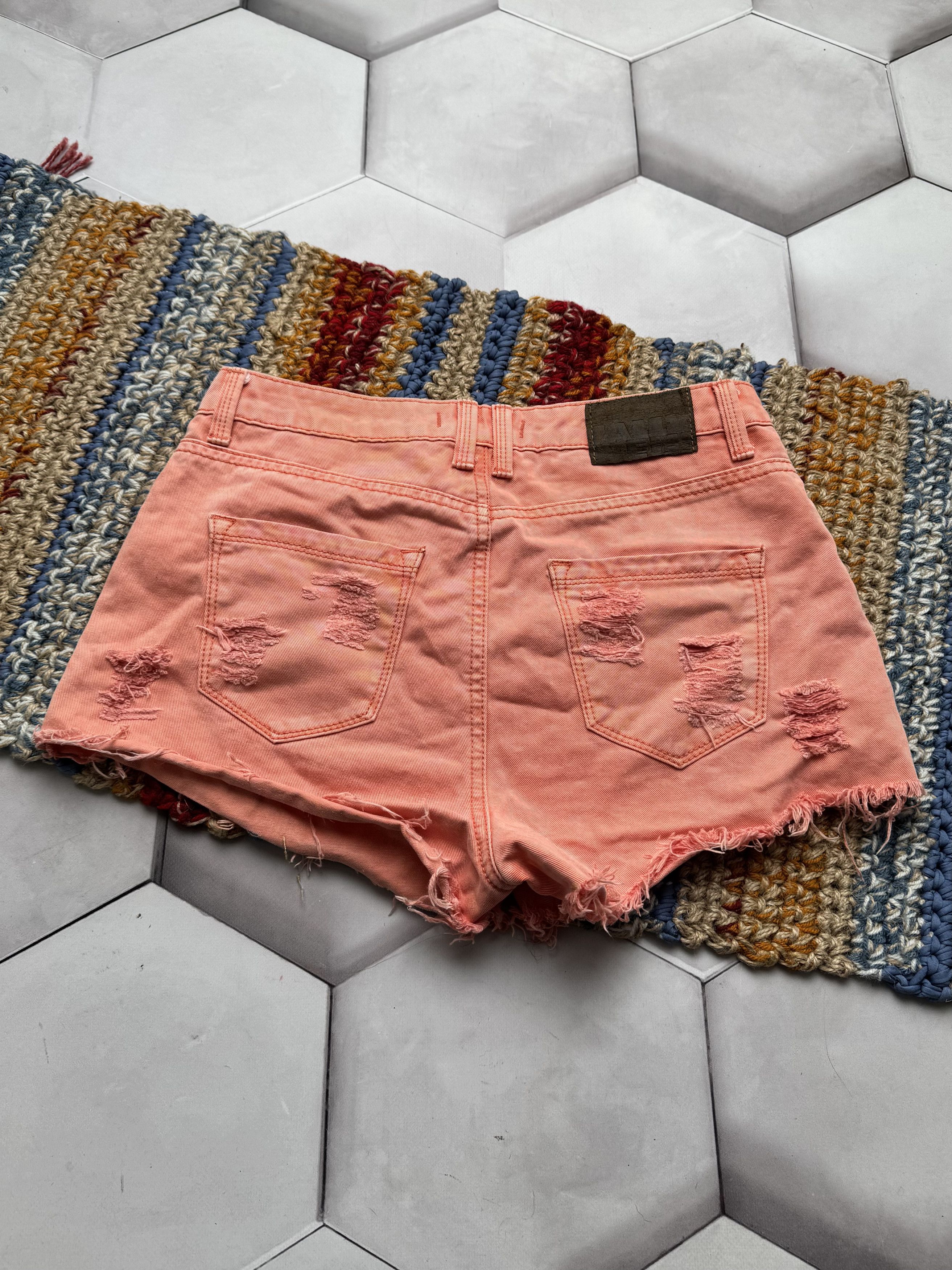 Vintage Vintage Mini Shorts (E4) Size 27" / US 4 / IT 40 - 4 Thumbnail