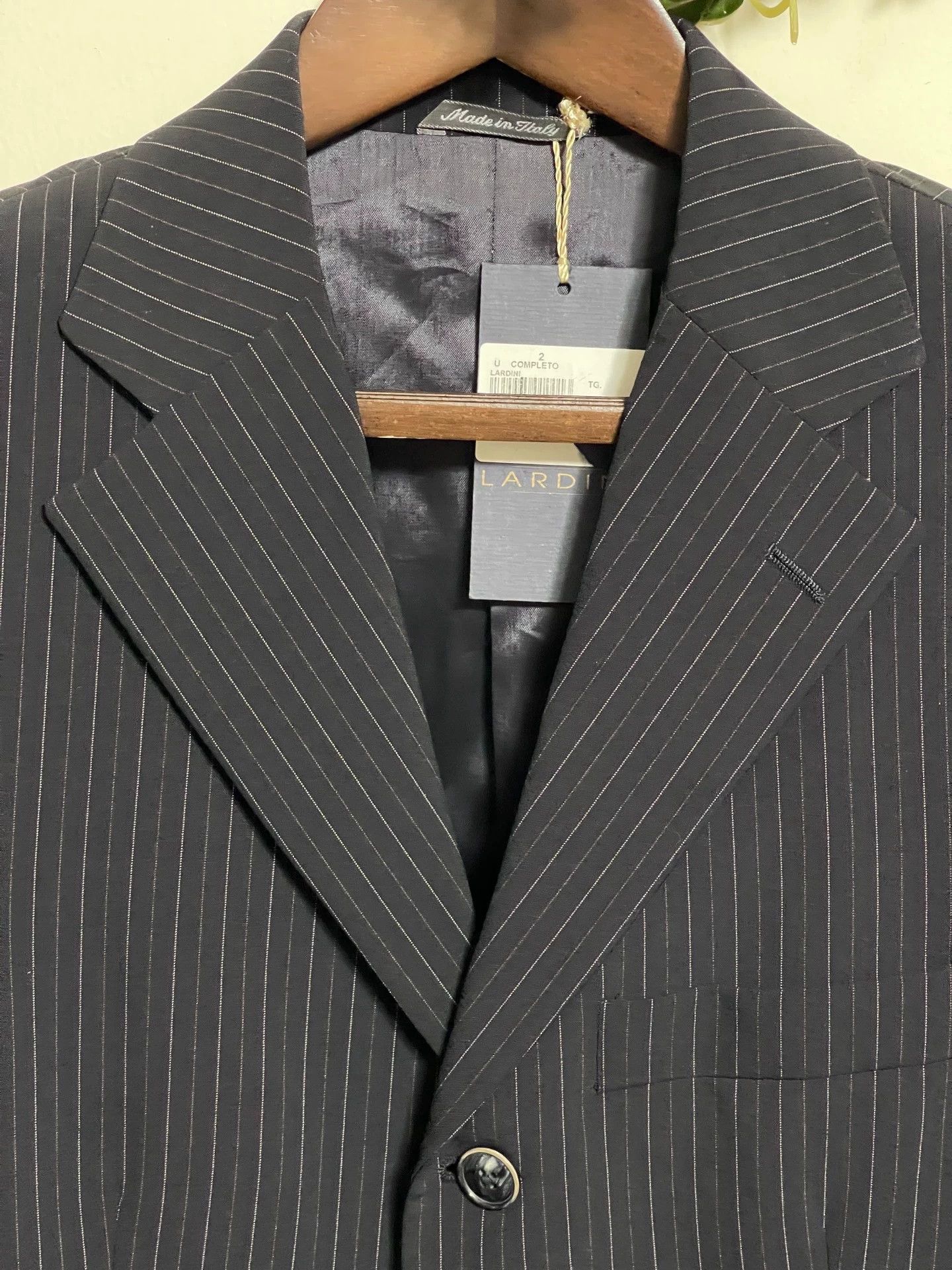 Lardini Lardini Multi-Striped Slim Suit 48 Size 48R - 5 Thumbnail