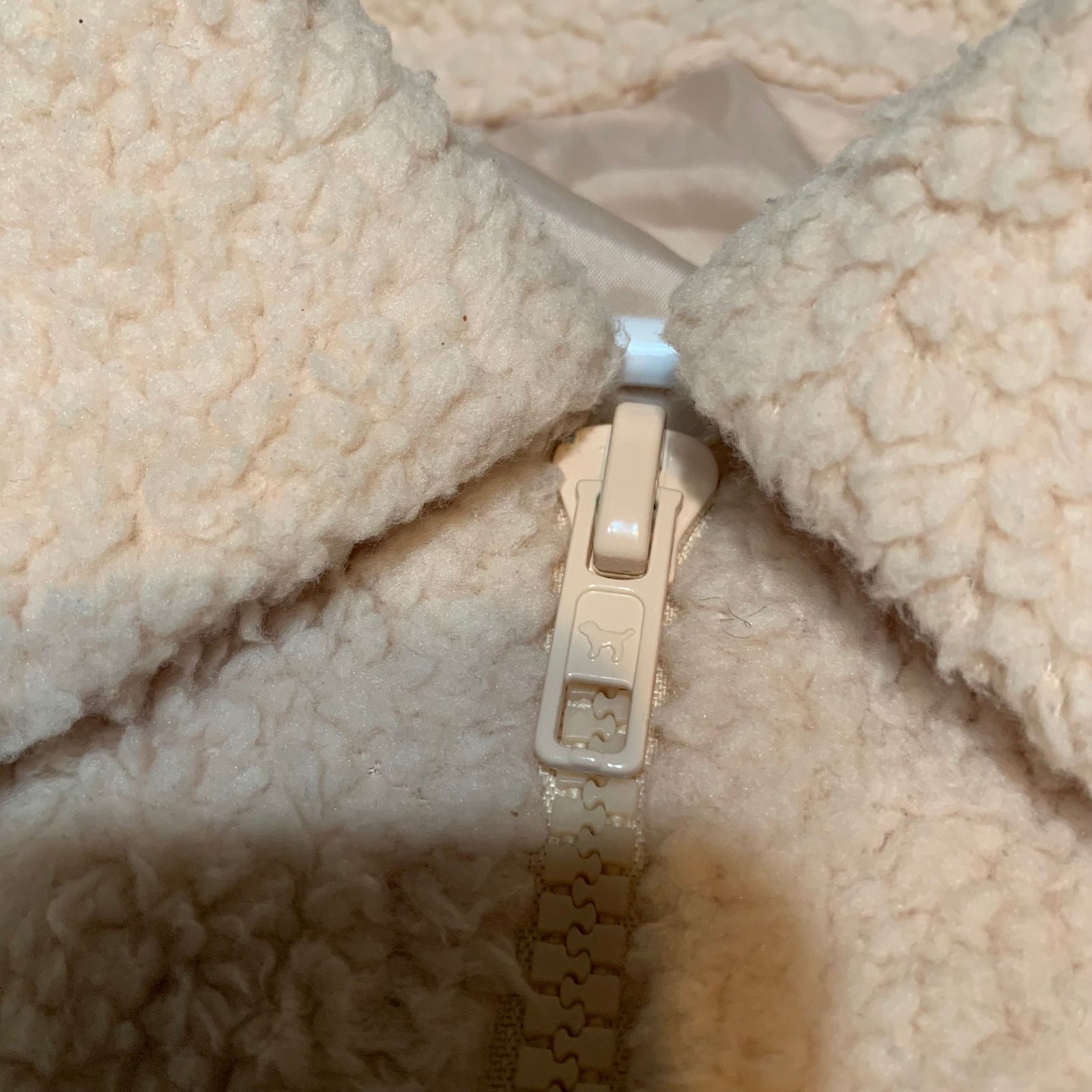 Pink PINK Sherpa Teddy Jacket Womens Size Large Full Zip Size L / US 10 / IT 46 - 7 Thumbnail