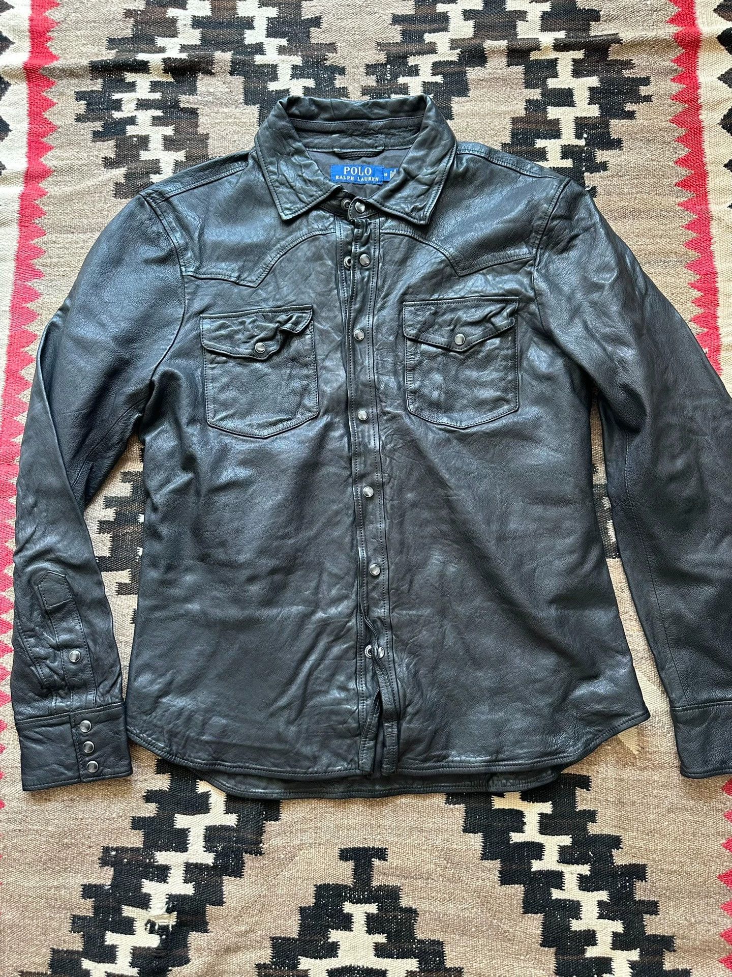 Polo Ralph Lauren Polo Ralph Lauren Leather Jacket M Worn a few times Size US M / EU 48-50 / 2 - 1 Thumbnail