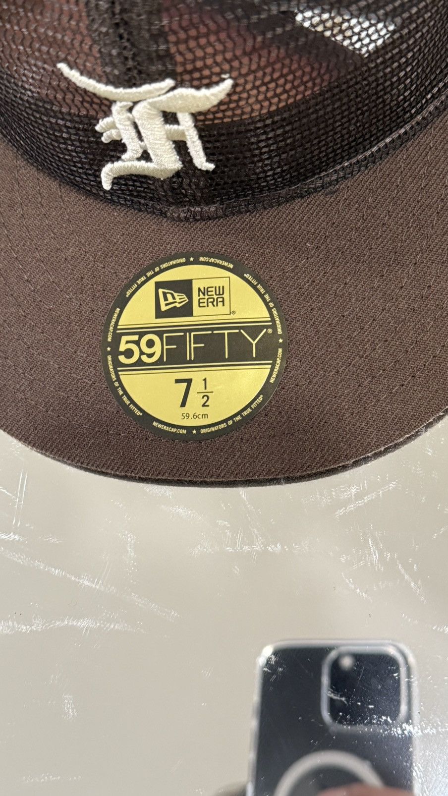 Fear of God × MLB × New Era (new+tag) Fear Of God x New Era fitted 59FIFTY hat size 7.5 Size ONE SIZE - 2 Thumbnail