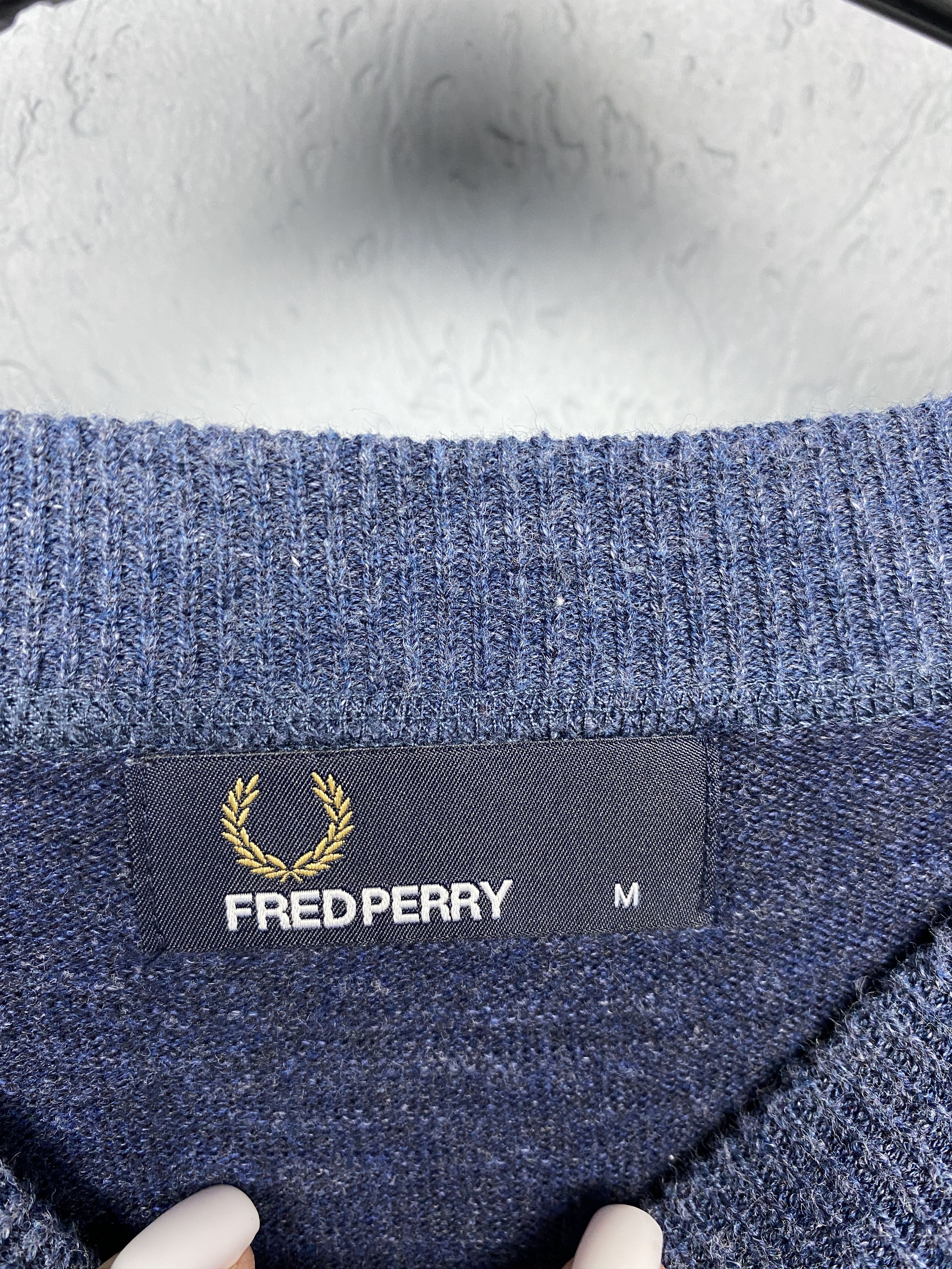 Fred Perry Fred Perry Vintage Mens Crew Neck Sweater Size US M / EU 48-50 / 2 - 4 Thumbnail
