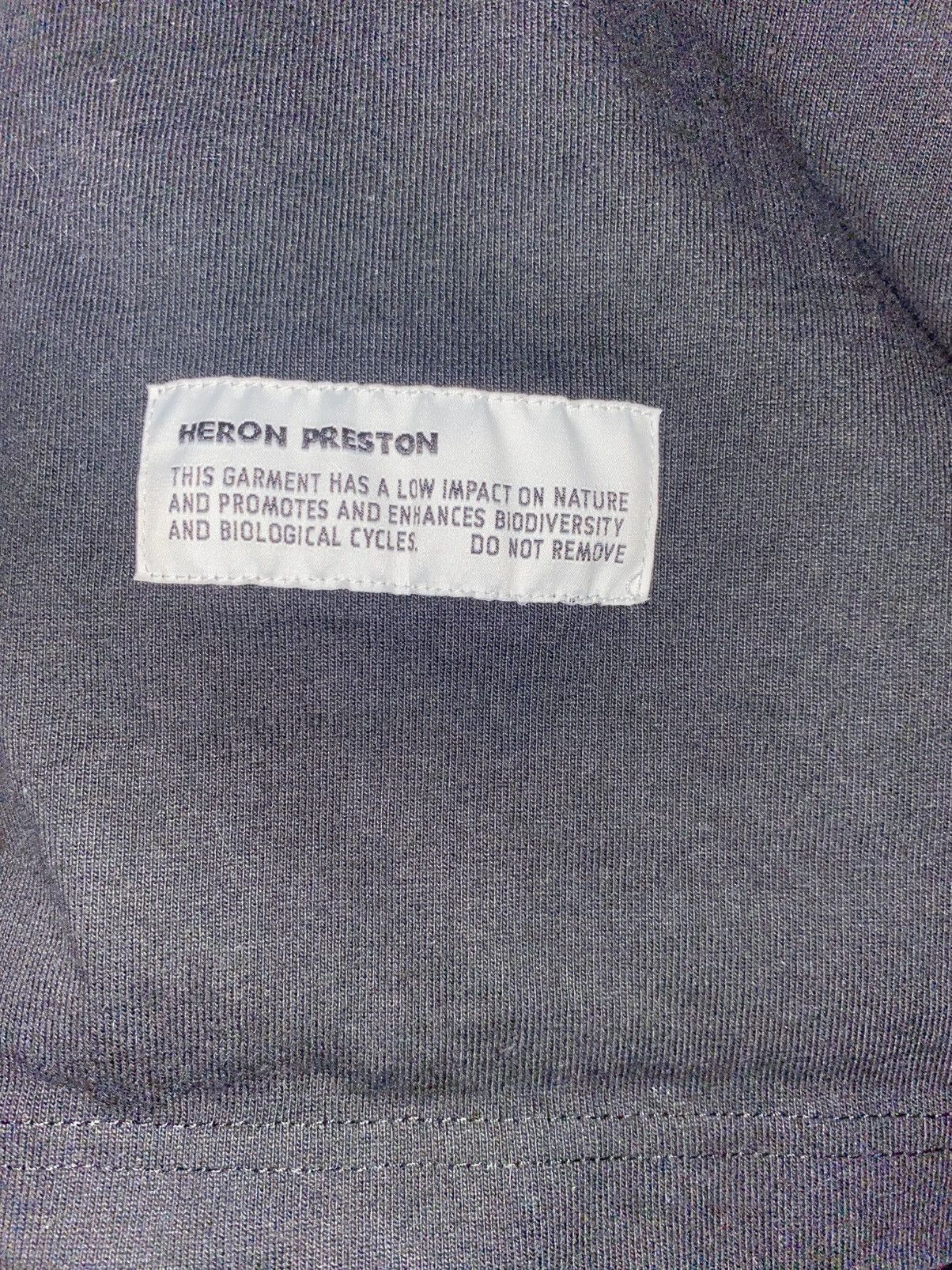 Heron Preston Heron Preston Black T-Shirt Size US S / EU 44-46 / 1 - 4 Thumbnail