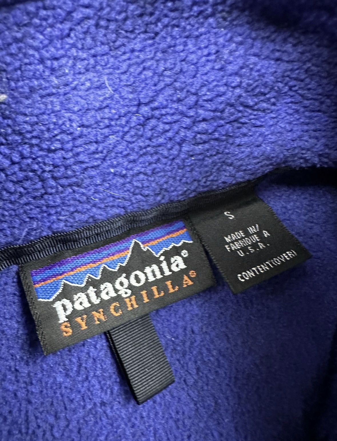 Patagonia Patagonia 80s Synchilla Vintage Full Zip Fleece Sweatshirt Size US S / EU 44-46 / 1 - 3 Thumbnail