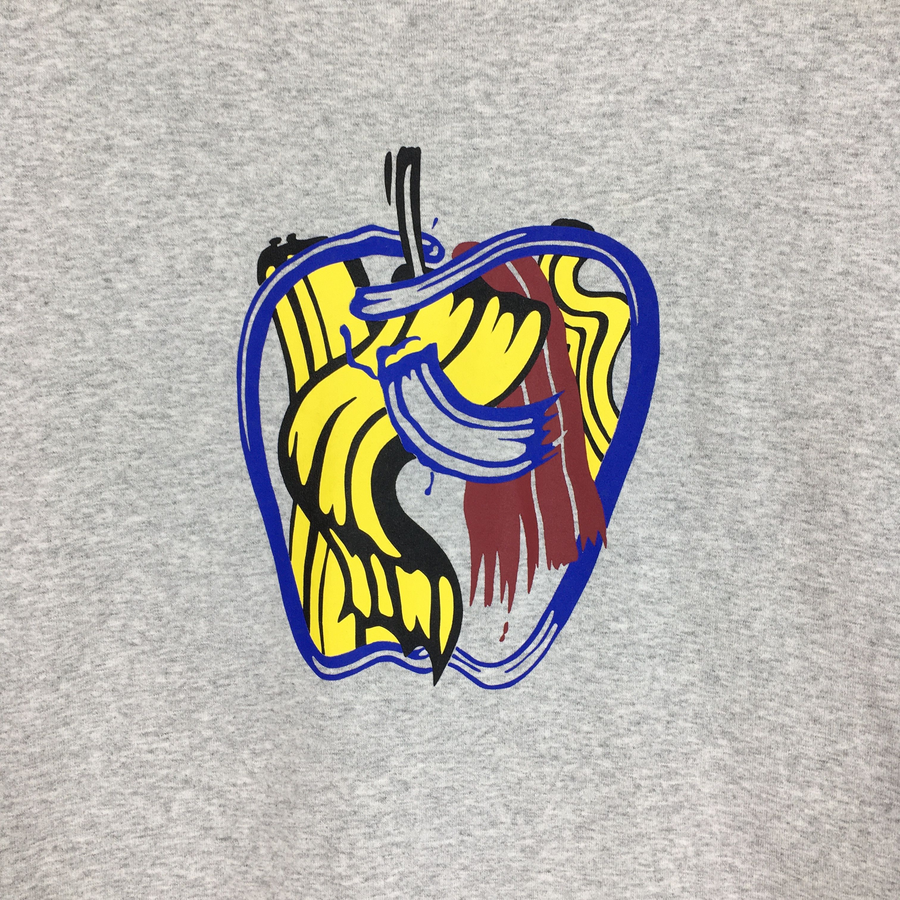 Vintage Roy Lichtenstein Brushstrokes Apple 1983 Artwork Medium Size US M / EU 48-50 / 2 - 2 Thumbnail