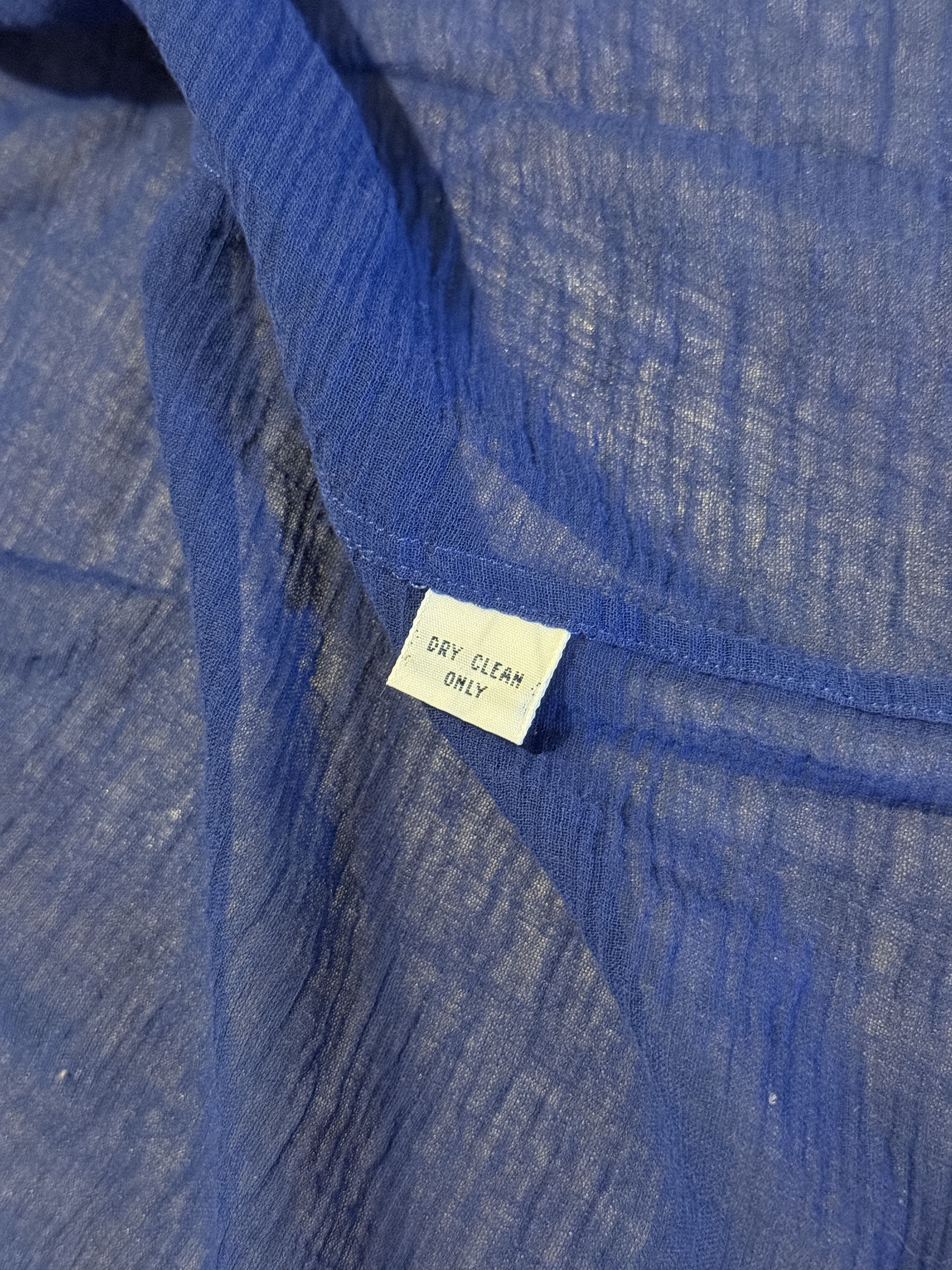 Polo Ralph Lauren Blue cropped shirt Size US M / EU 48-50 / 2 - 3 Thumbnail